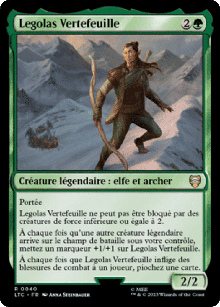 Legolas Vertefeuille from Tales of Middle-earth Commander - Magic: The Gathering