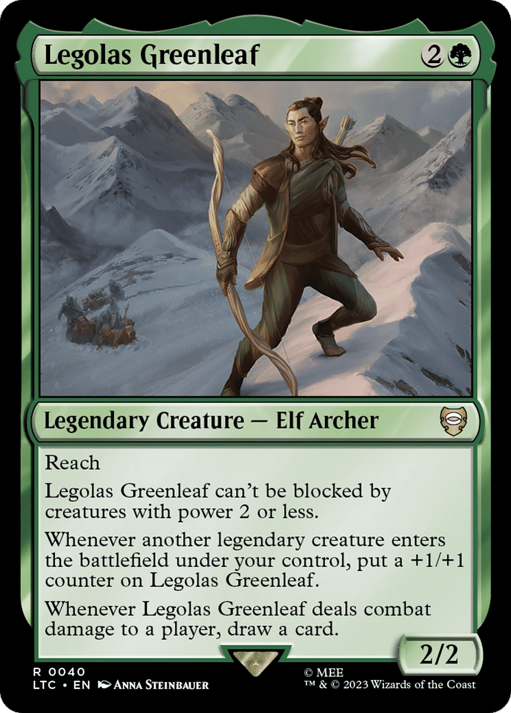 Legolas Greenleaf — Tales of Middle-earth Commander — Magic: The Gathering