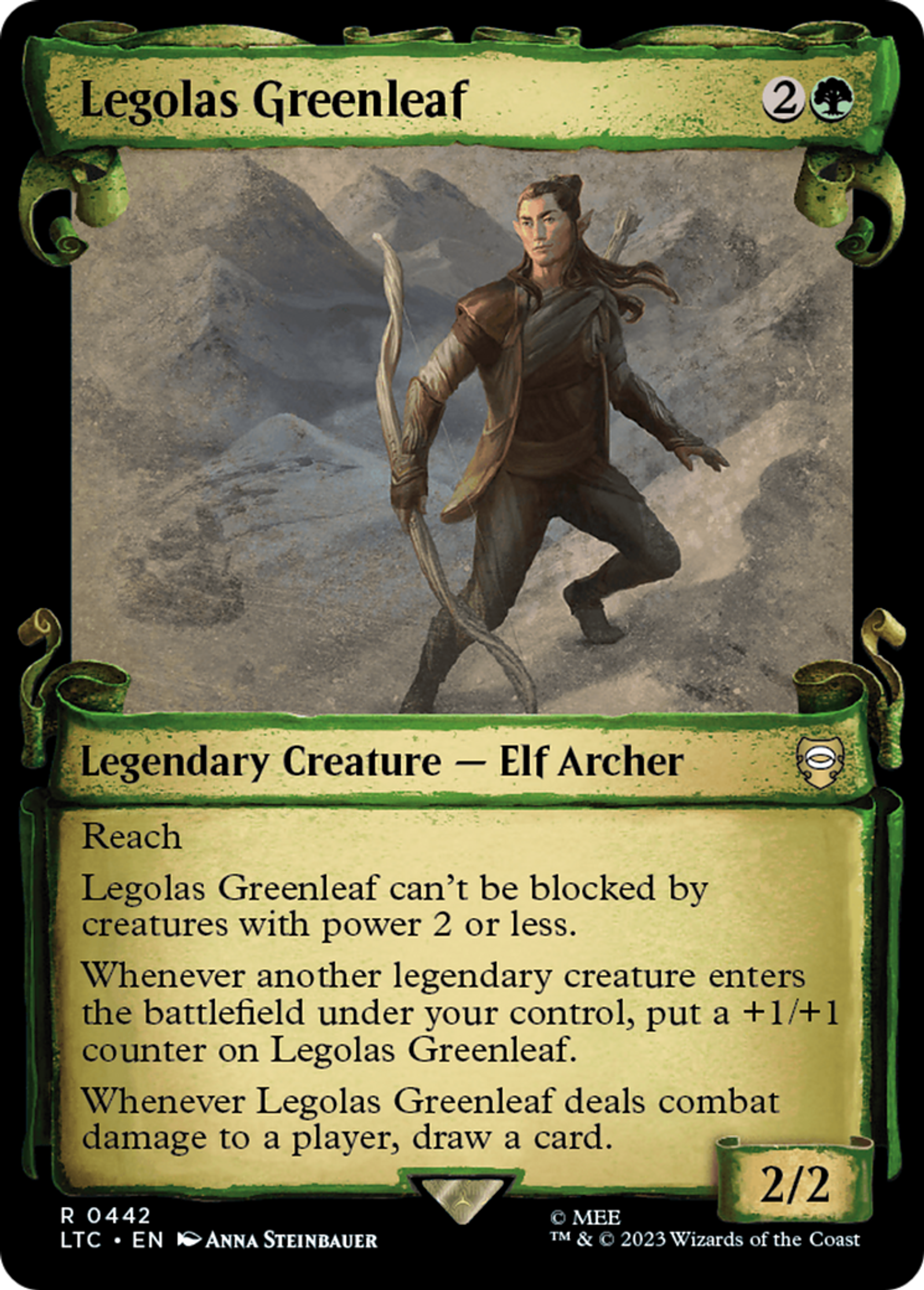 Legolas Greenleaf — Tales of Middle-earth Commander — Magic: The Gathering