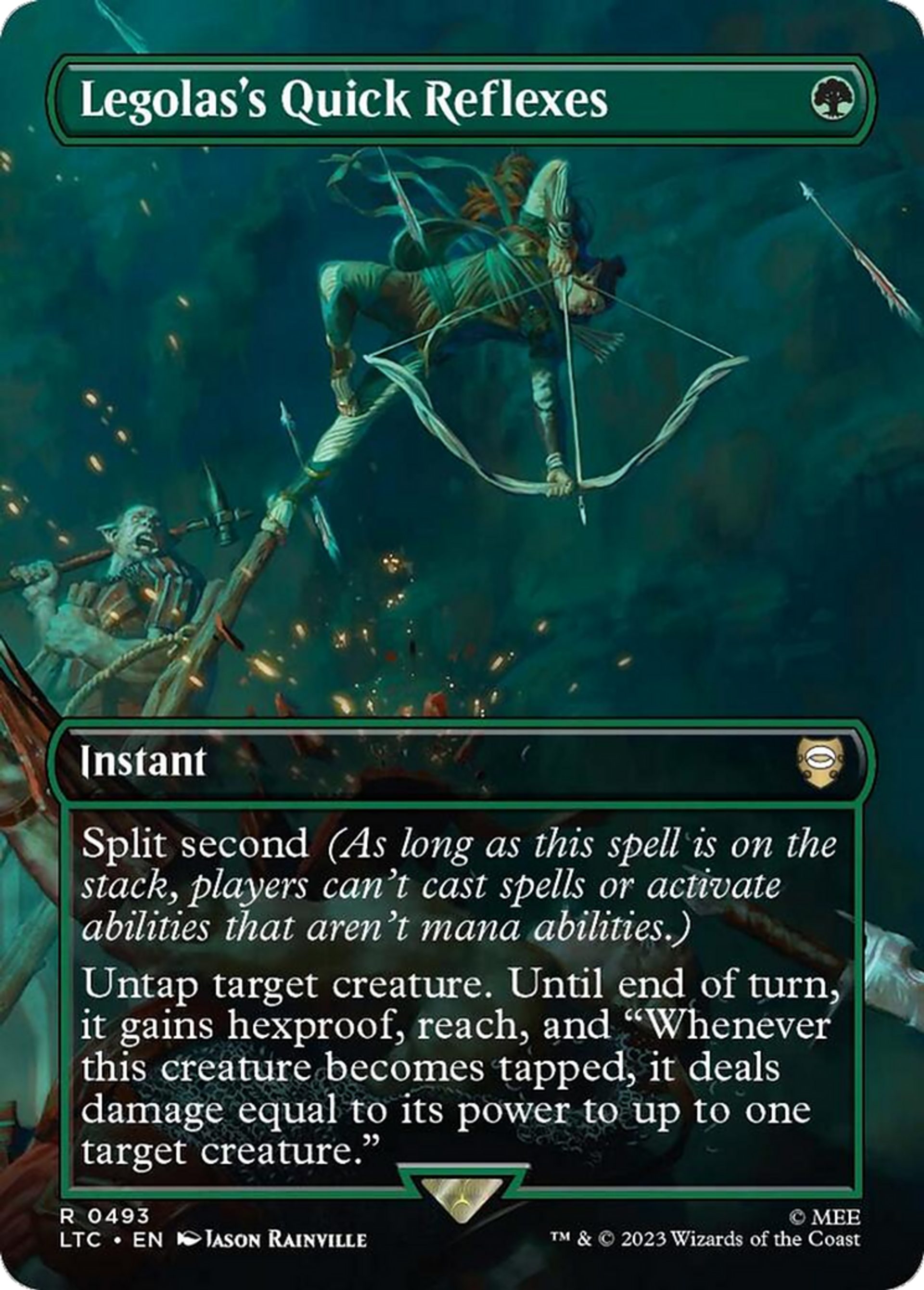 Legolas's Quick Reflexes — Tales of Middle-earth Commander — Magic: The Gathering
