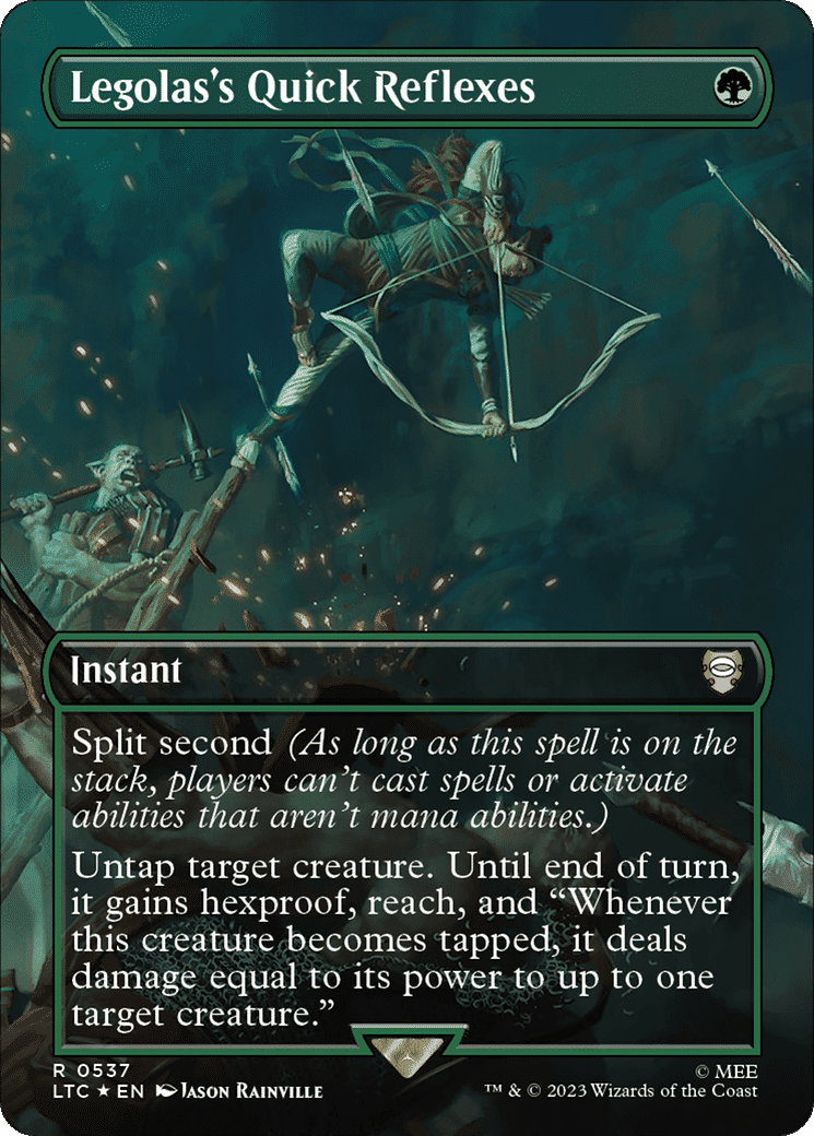 Legolas's Quick Reflexes — Tales of Middle-earth Commander — Magic: The Gathering