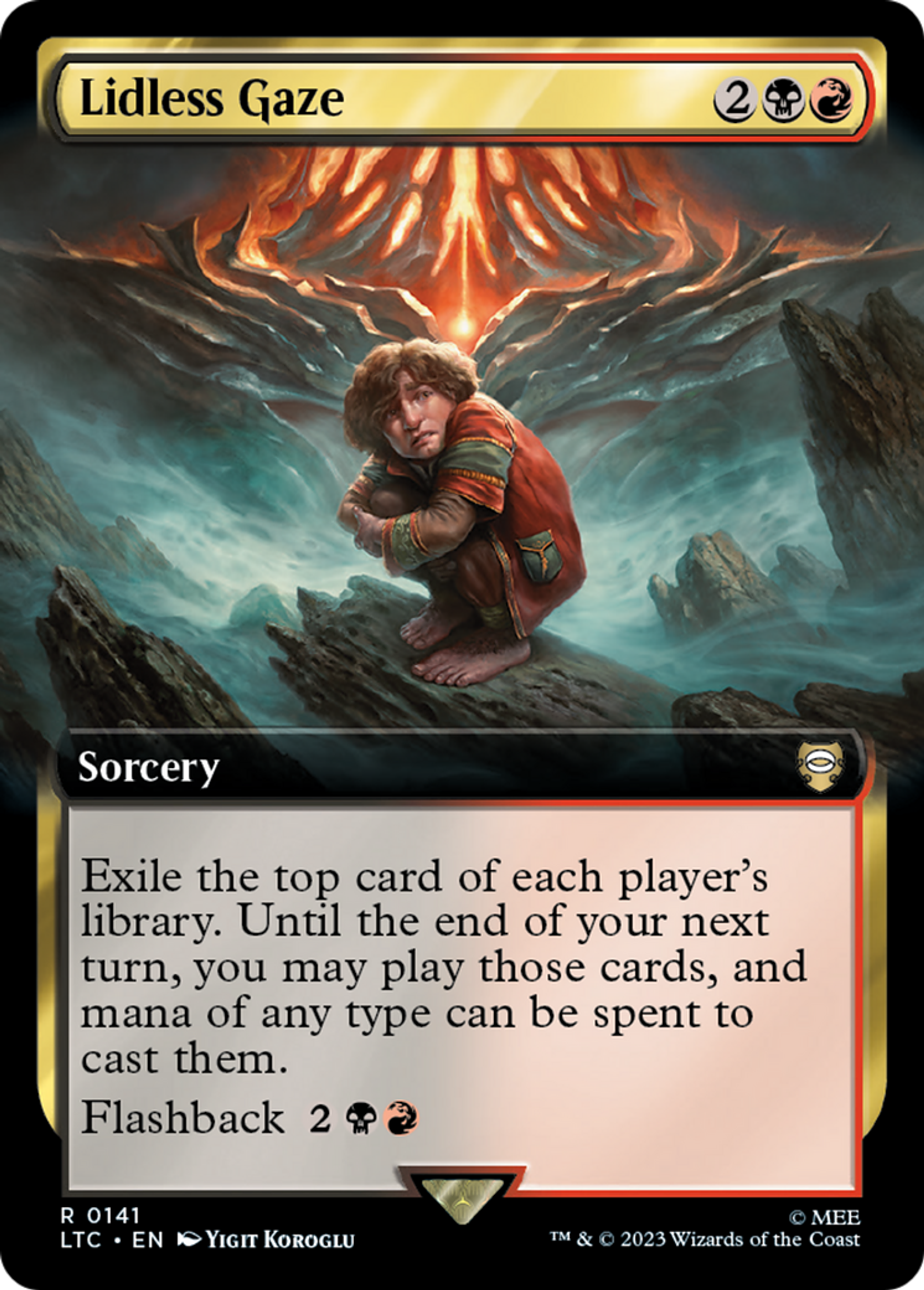 Lidless Gaze — Tales of Middle-earth Commander — Magic: The Gathering