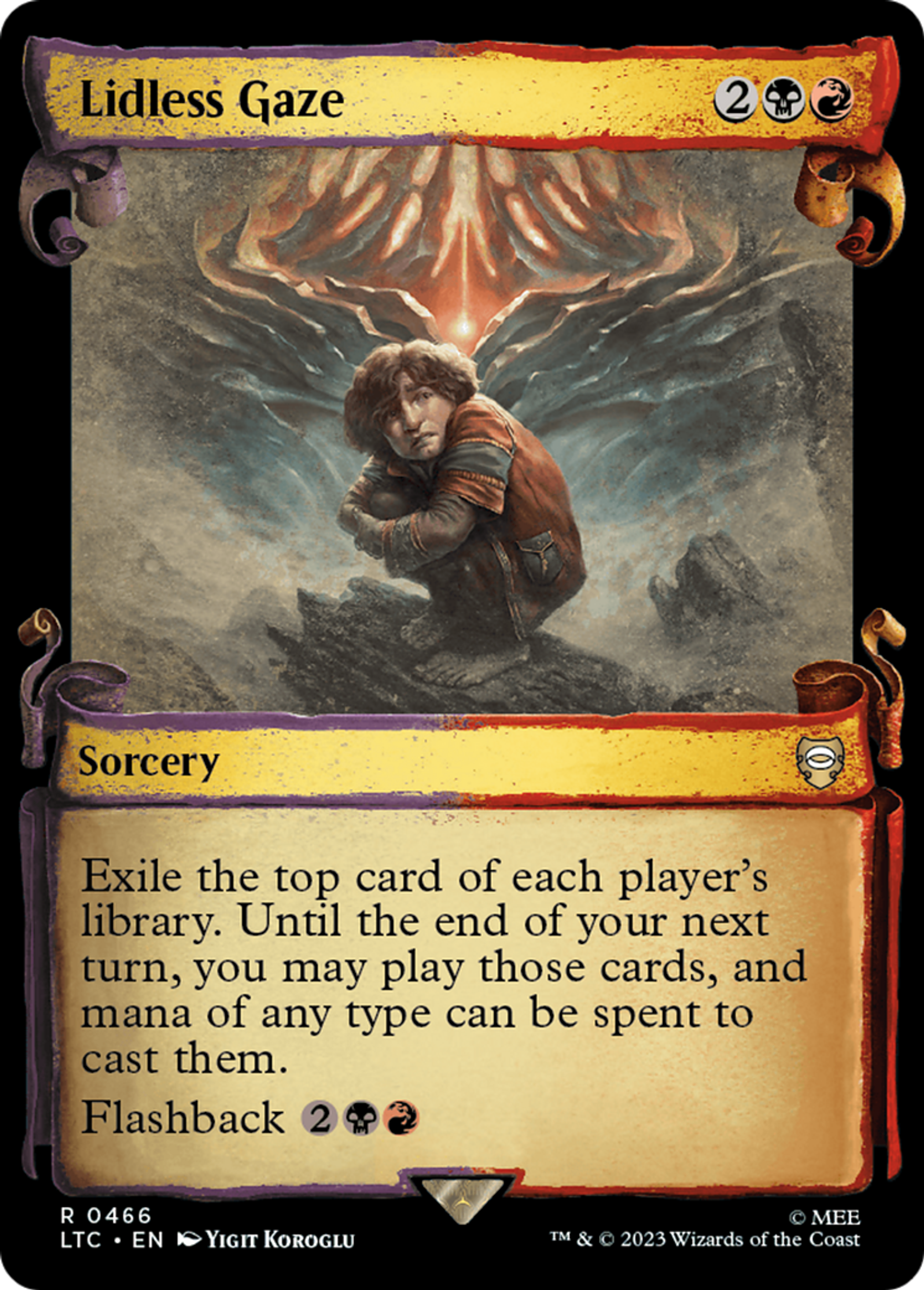 Lidless Gaze — Tales of Middle-earth Commander — Magic: The Gathering