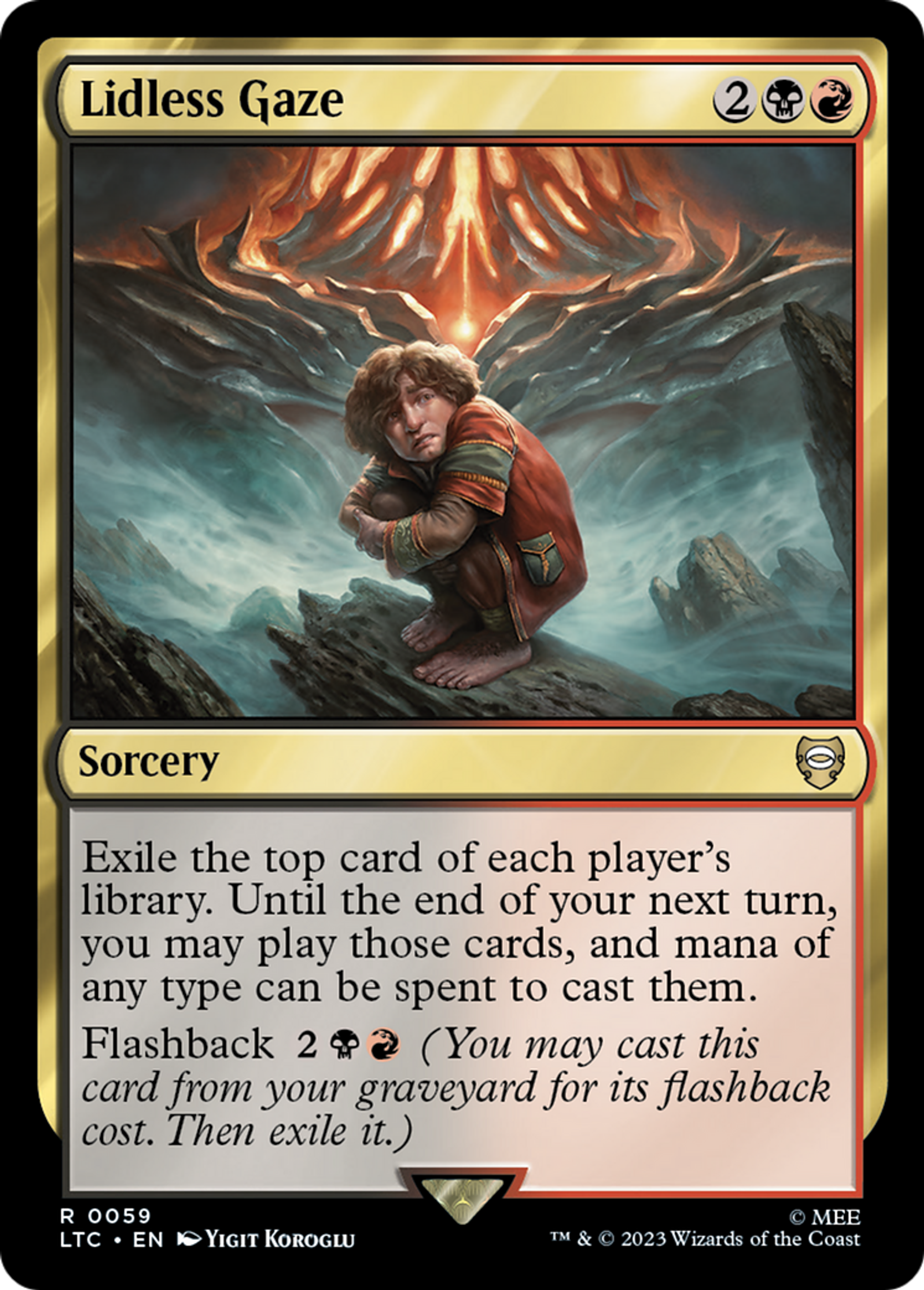 Lidless Gaze — Tales of Middle-earth Commander — Magic: The Gathering