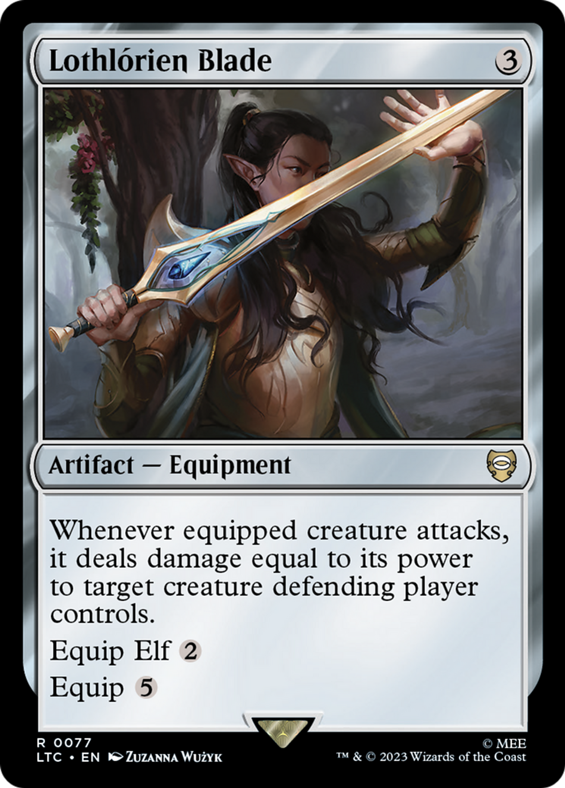 Lothlórien Blade — Tales of Middle-earth Commander — Magic: The Gathering