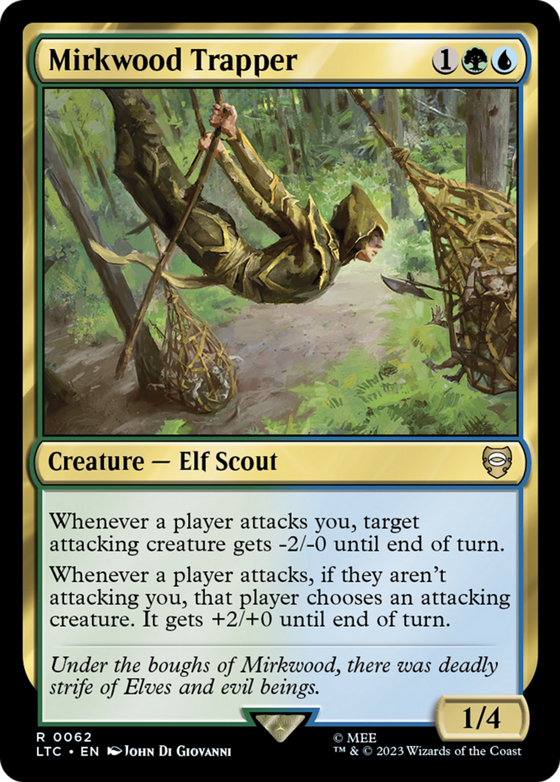 Mirkwood Trapper — Tales of Middle-earth Commander — Magic: The Gathering