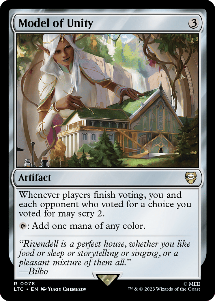 Model of Unity — Tales of Middle-earth Commander — Magic: The Gathering