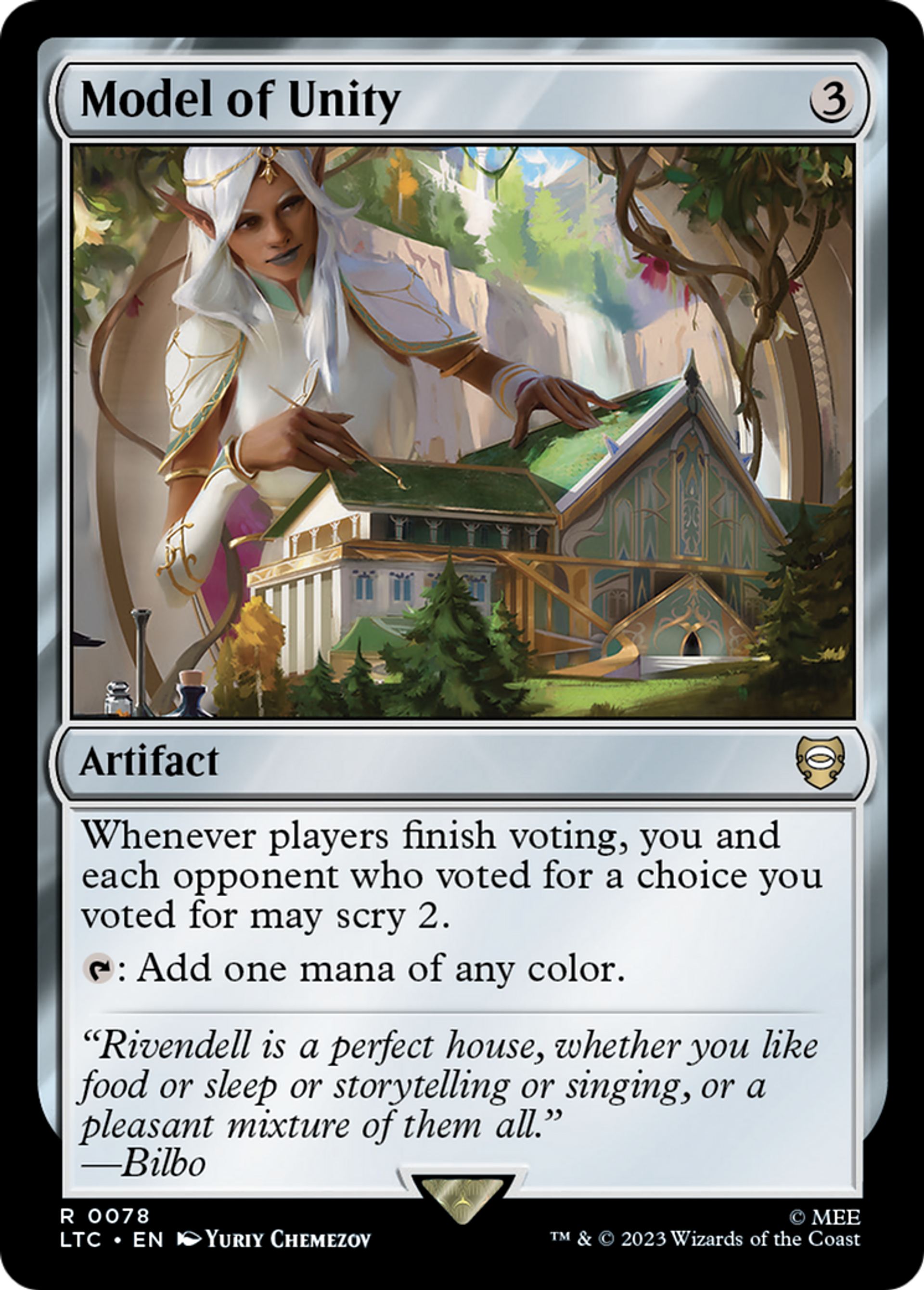 Model of Unity — Tales of Middle-earth Commander — Magic: The Gathering