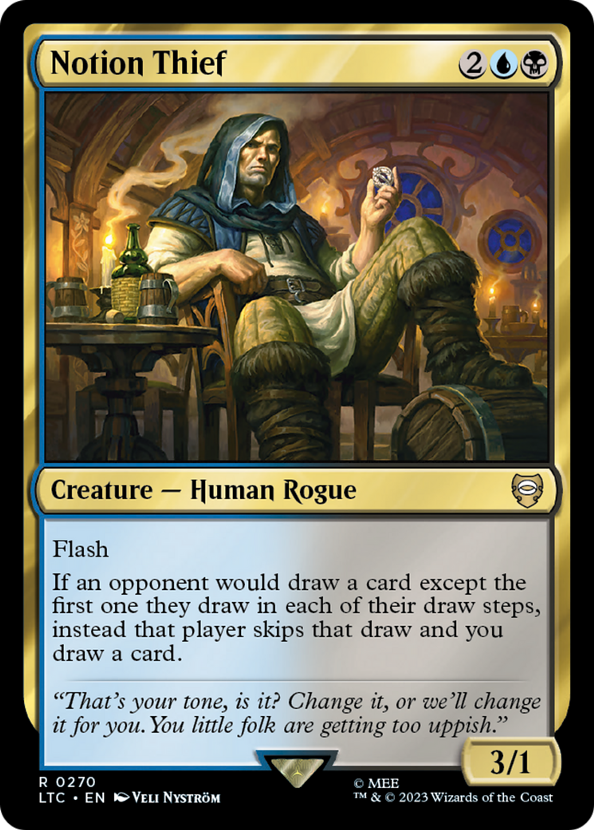 Notion Thief — Tales of Middle-earth Commander — Magic: The Gathering
