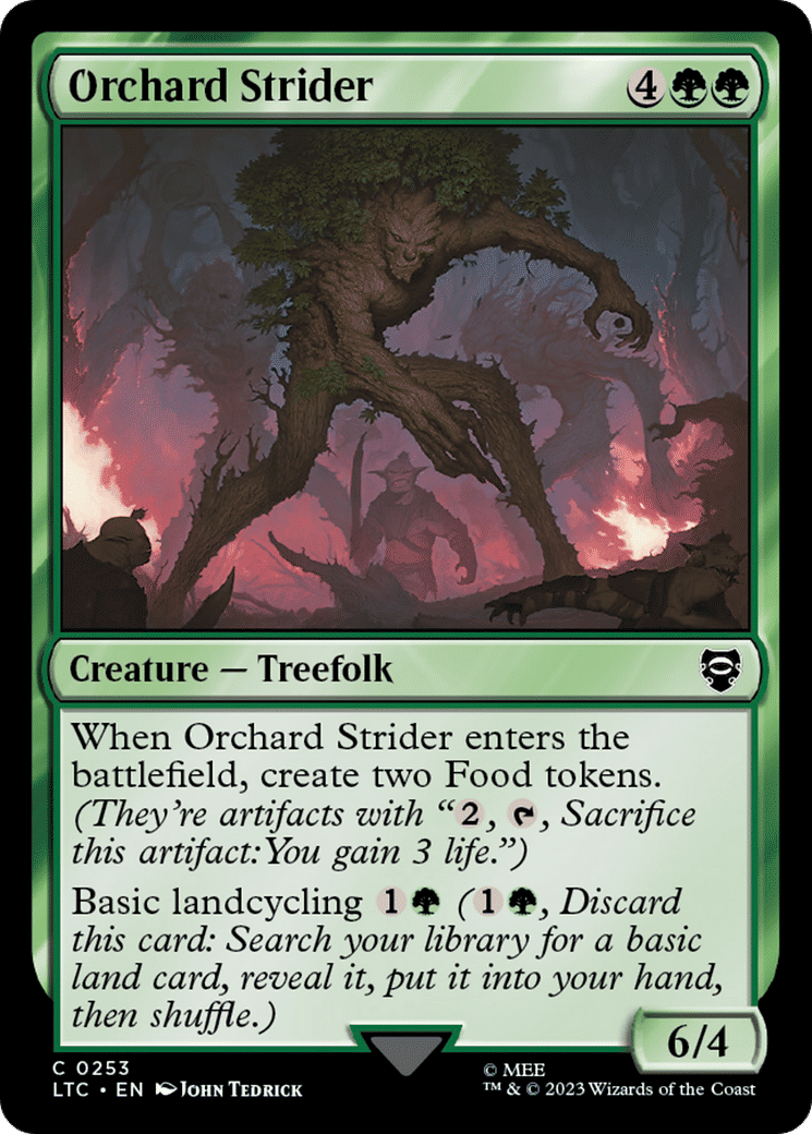 Orchard Strider — Tales of Middle-earth Commander — Magic: The Gathering