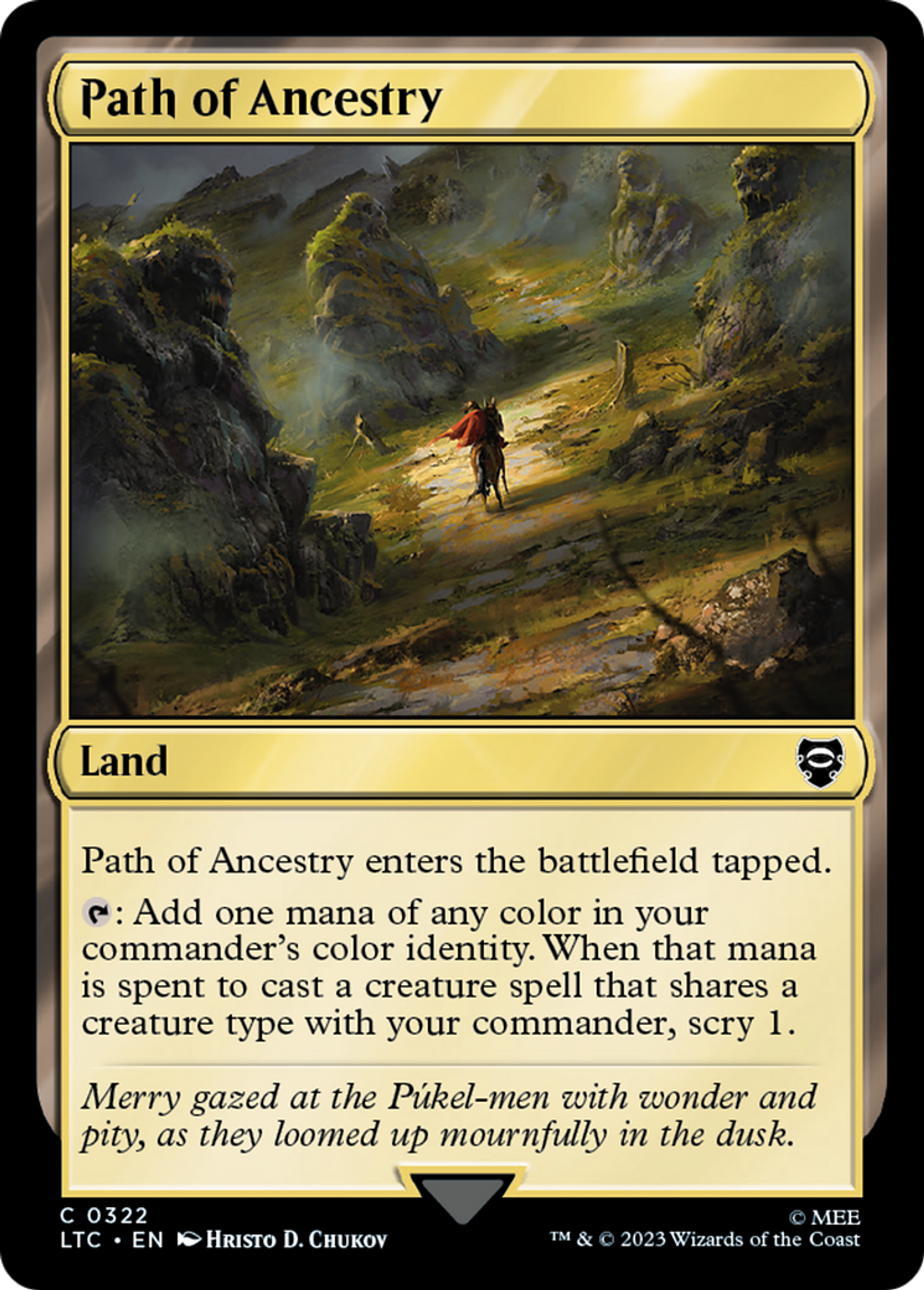 Path of Ancestry — Tales of Middle-earth Commander — Magic: The Gathering
