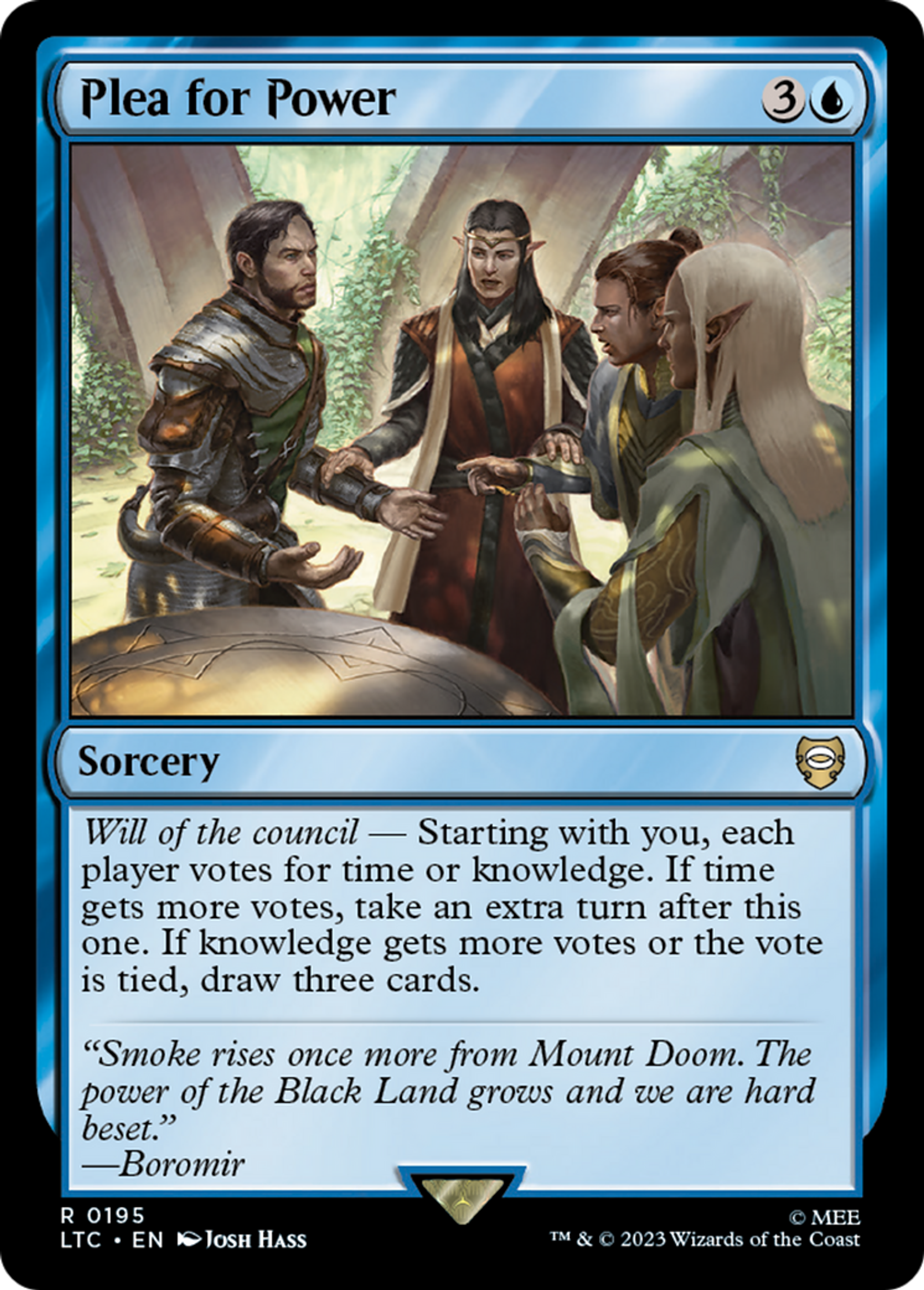 Plea for Power — Tales of Middle-earth Commander — Magic: The Gathering