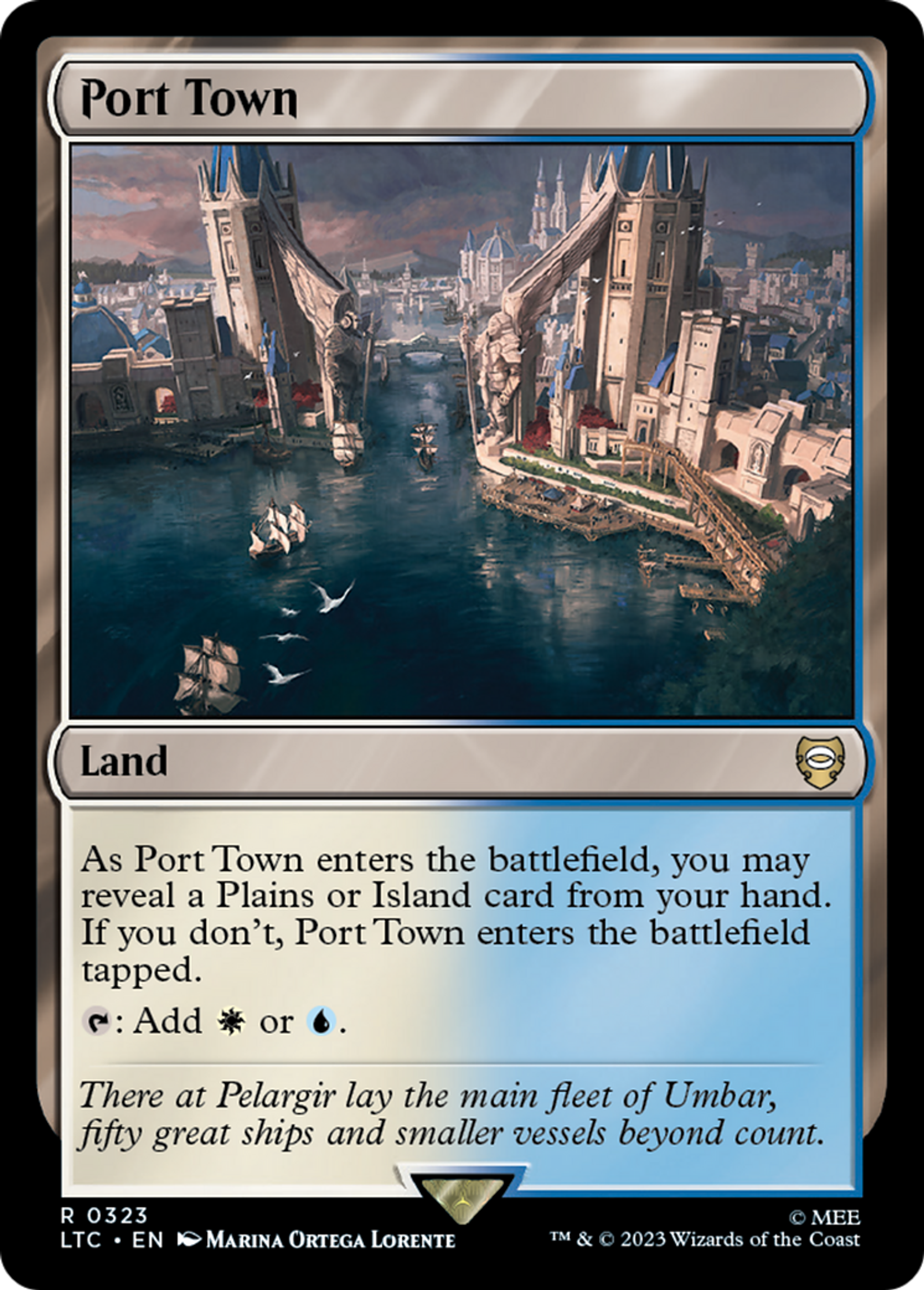 Port Town — Tales of Middle-earth Commander — Magic: The Gathering