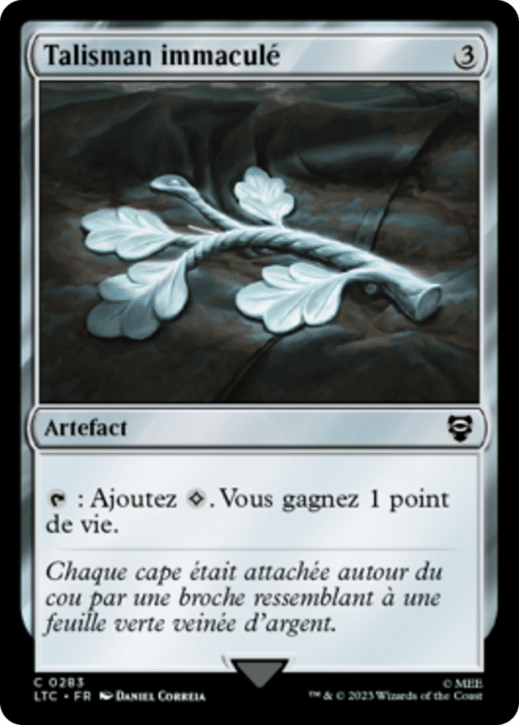 Talisman immaculé — Tales of Middle-earth Commander — Magic: The Gathering