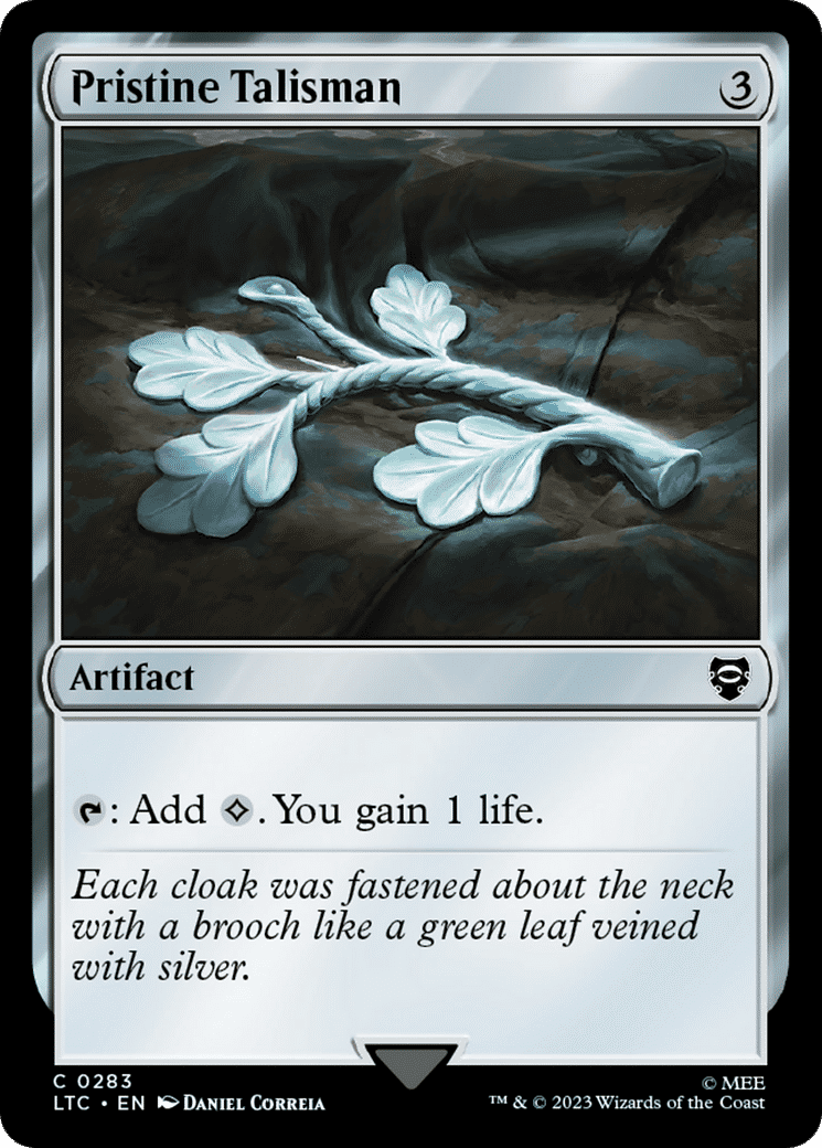 Pristine Talisman — Tales of Middle-earth Commander — Magic: The Gathering
