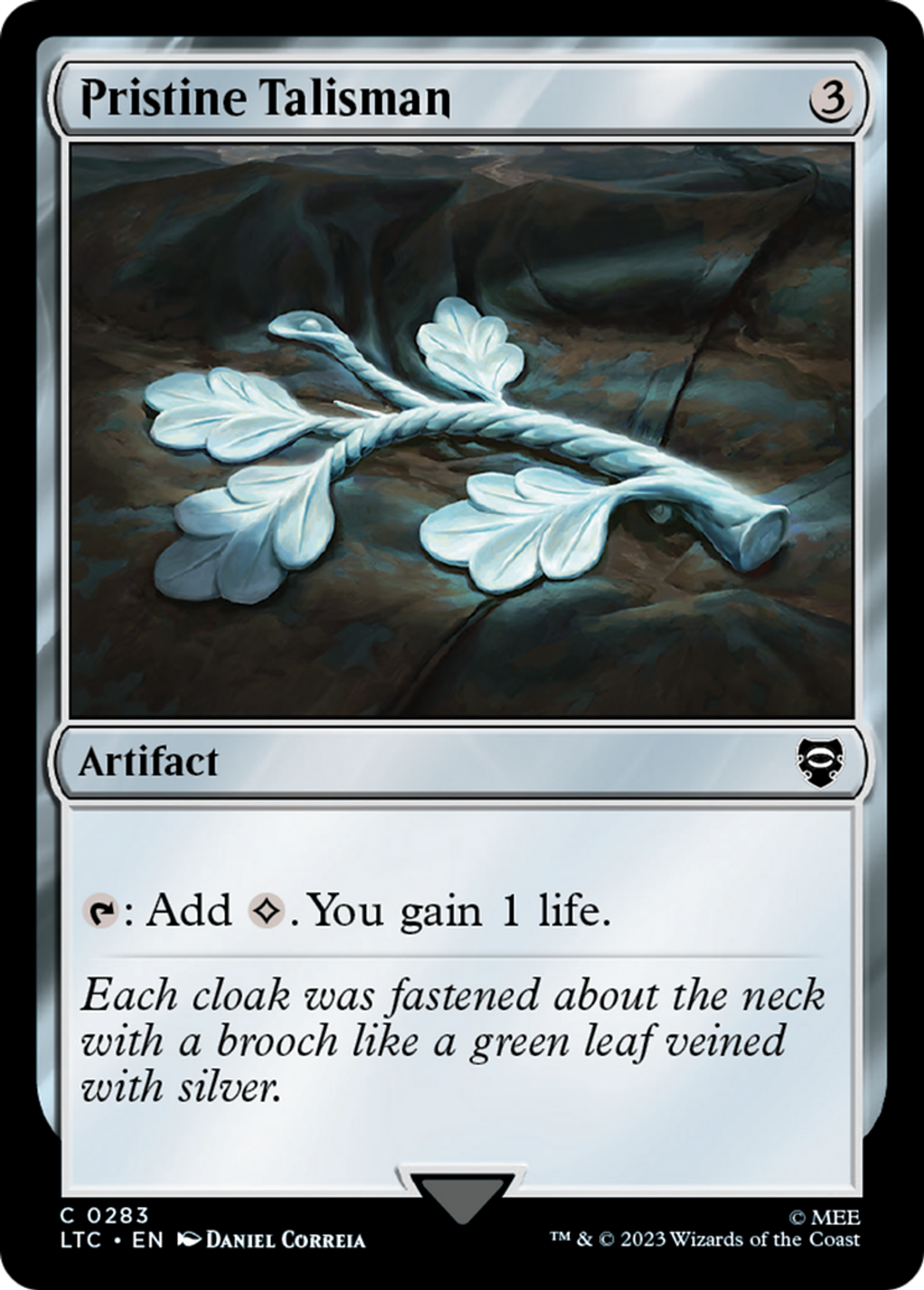 Pristine Talisman — Tales of Middle-earth Commander — Magic: The Gathering