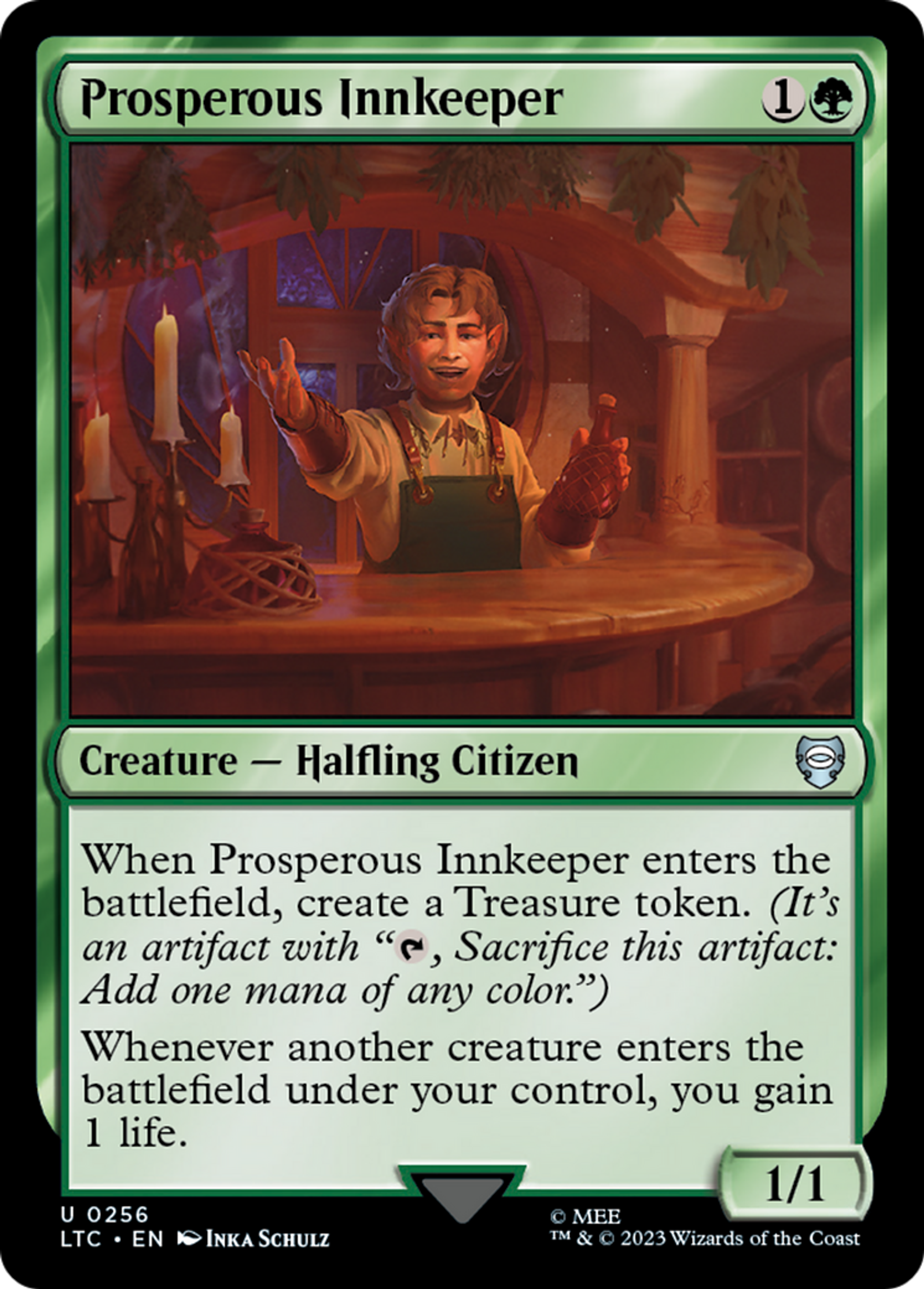 Prosperous Innkeeper — Tales of Middle-earth Commander — Magic: The Gathering
