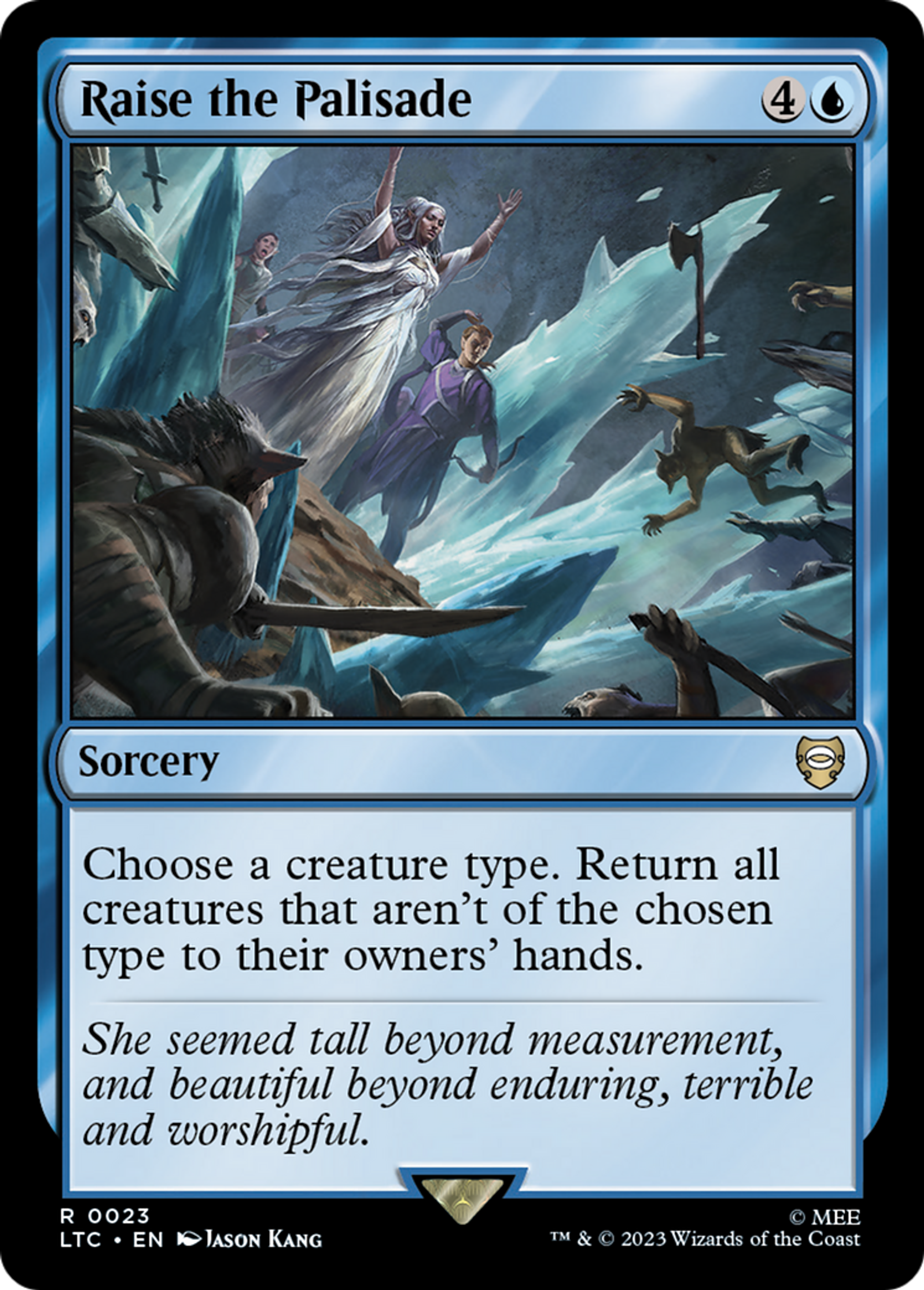 Raise the Palisade — Tales of Middle-earth Commander — Magic: The Gathering