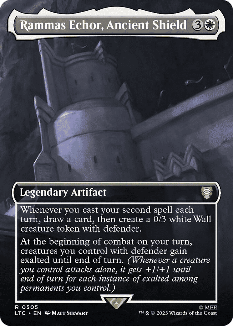 Rammas Echor, Ancient Shield — Tales of Middle-earth Commander — Magic: The Gathering