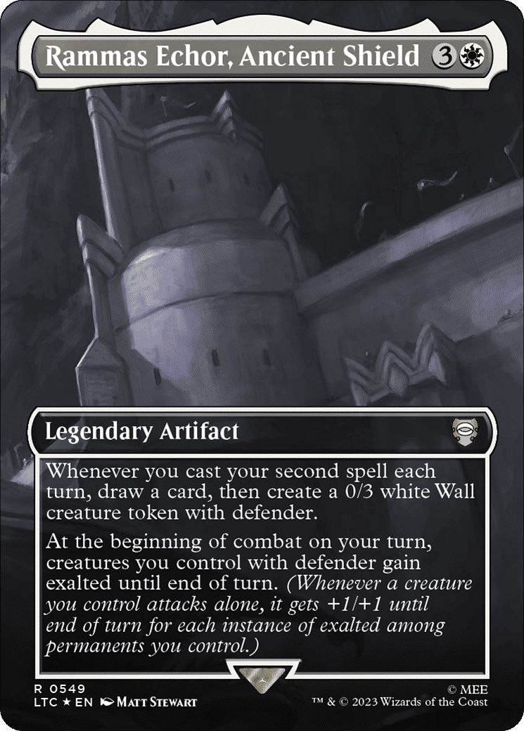 Rammas Echor, Ancient Shield — Tales of Middle-earth Commander — Magic: The Gathering