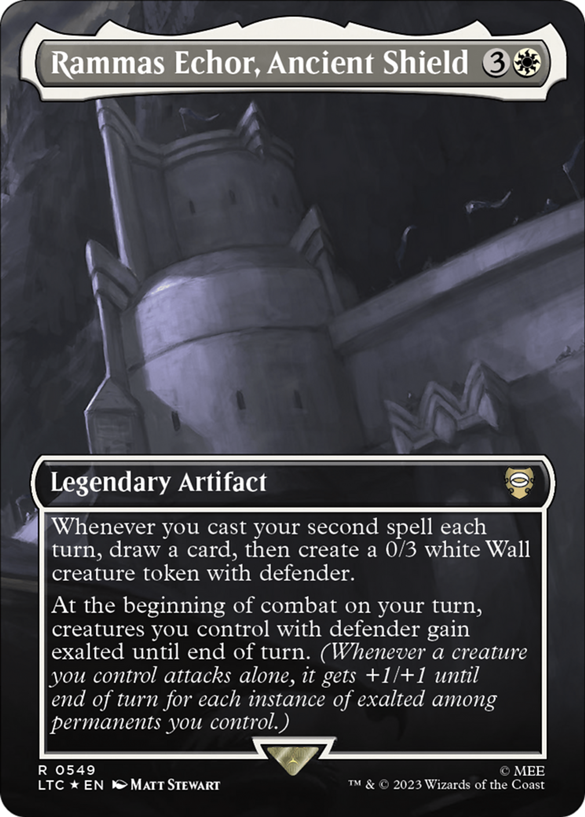 Rammas Echor, Ancient Shield — Tales of Middle-earth Commander — Magic: The Gathering