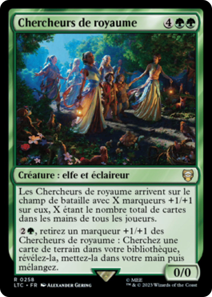 Chercheurs de royaume — Tales of Middle-earth Commander — Magic: The Gathering