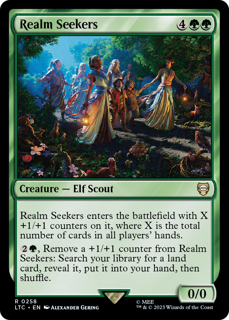 Realm Seekers — Tales of Middle-earth Commander — Magic: The Gathering