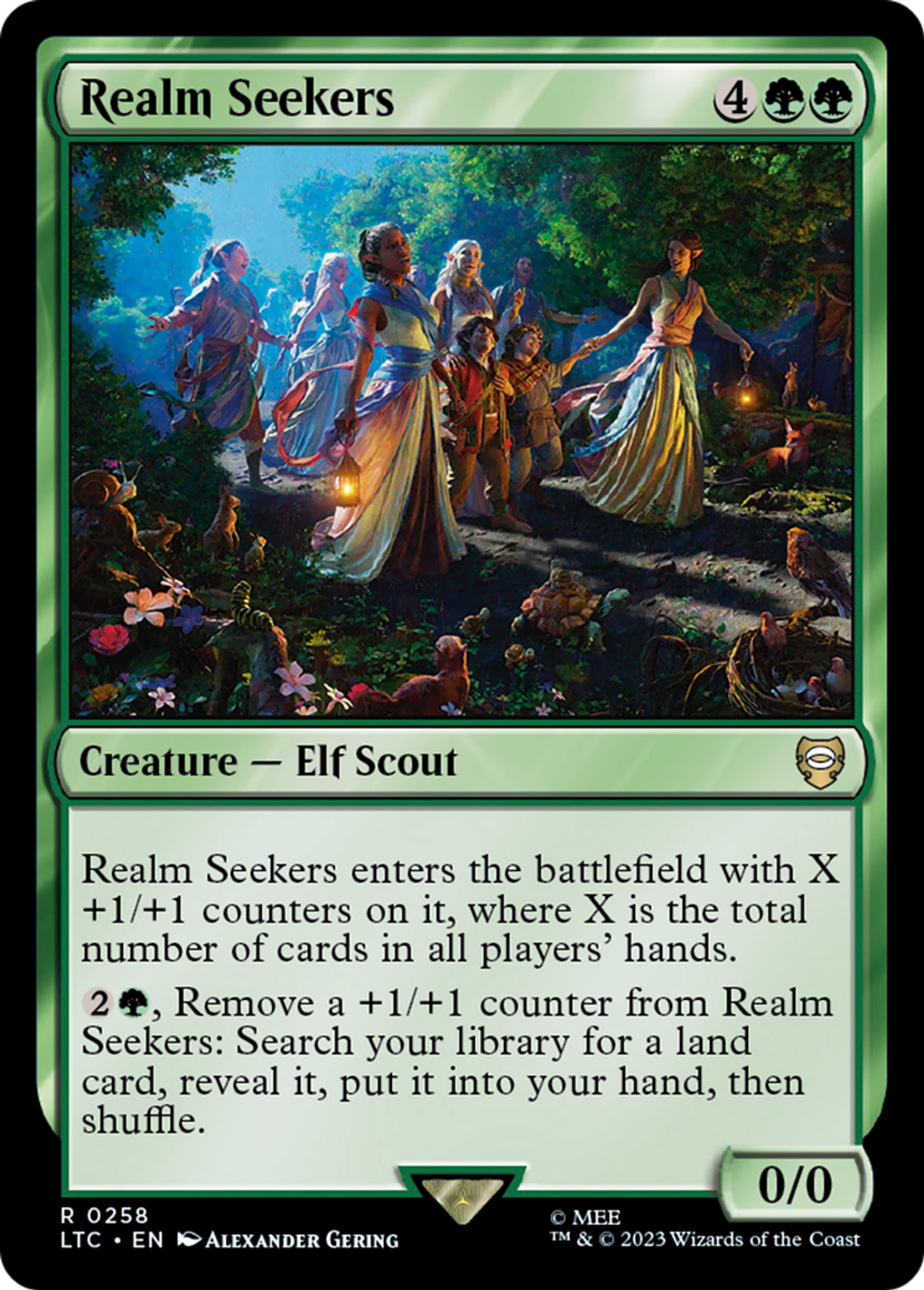 Realm Seekers — Tales of Middle-earth Commander — Magic: The Gathering