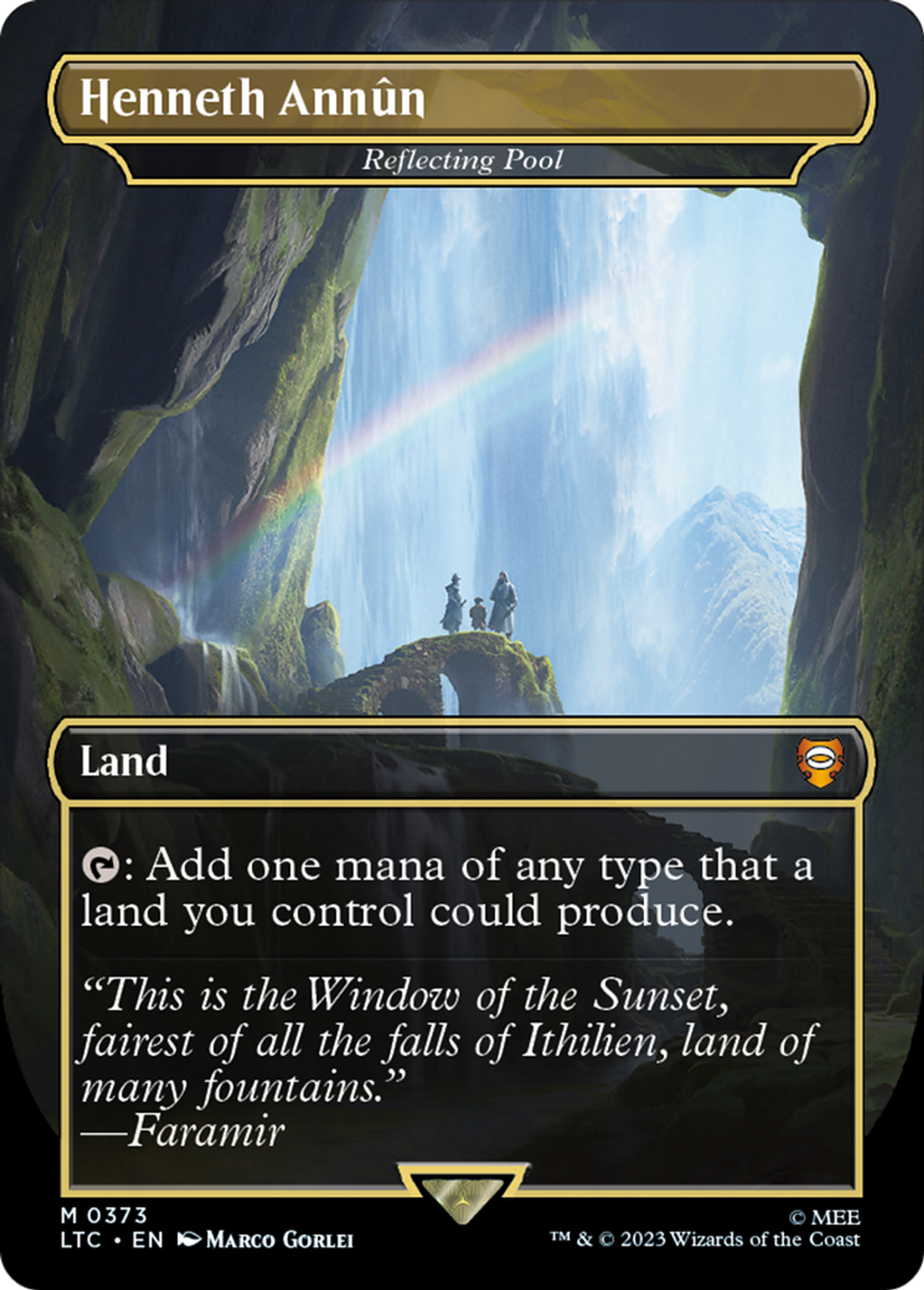 Reflecting Pool — Tales of Middle-earth Commander — Magic: The Gathering