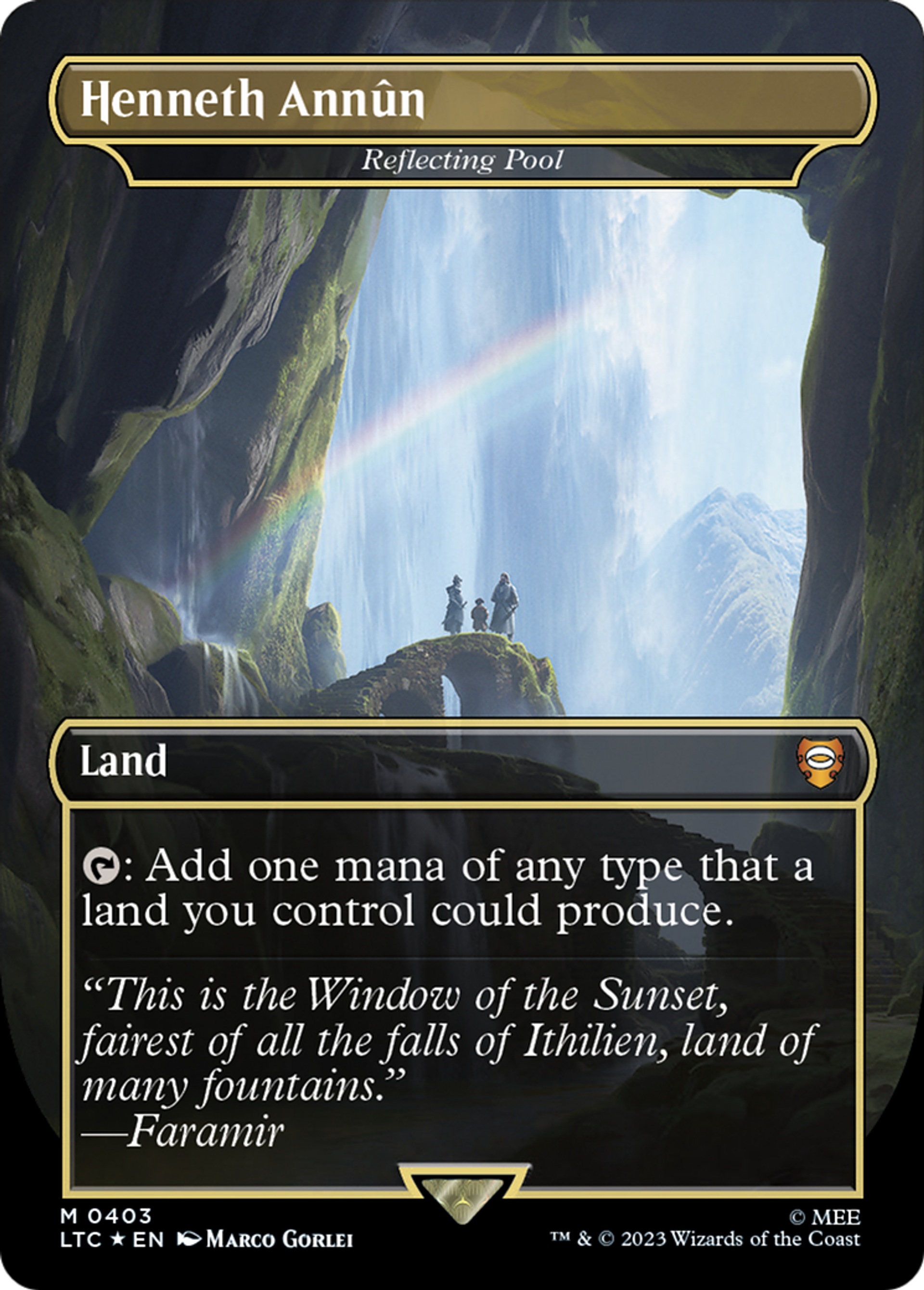 Reflecting Pool — Tales of Middle-earth Commander — Magic: The Gathering