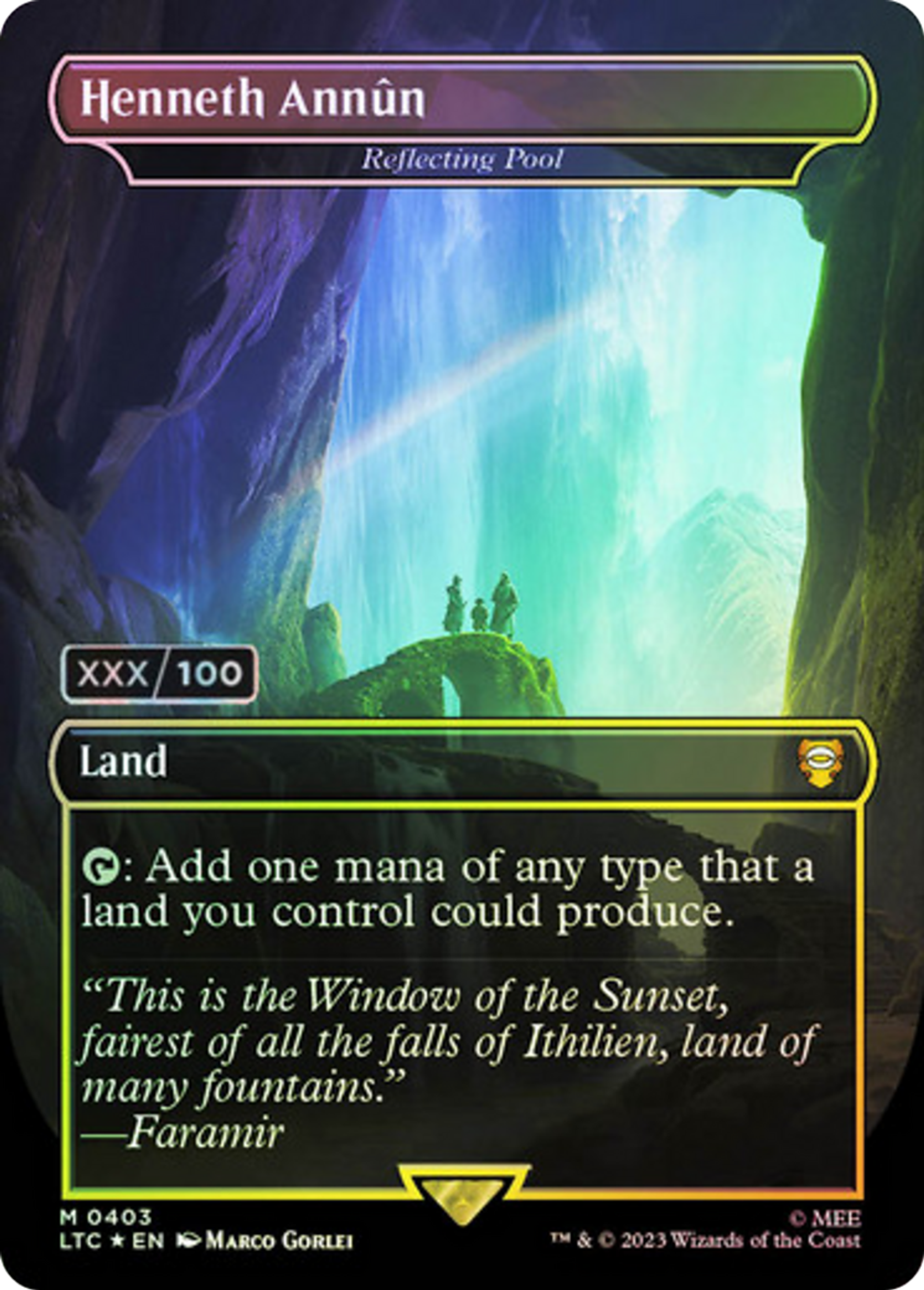 Reflecting Pool — Tales of Middle-earth Commander — Magic: The Gathering
