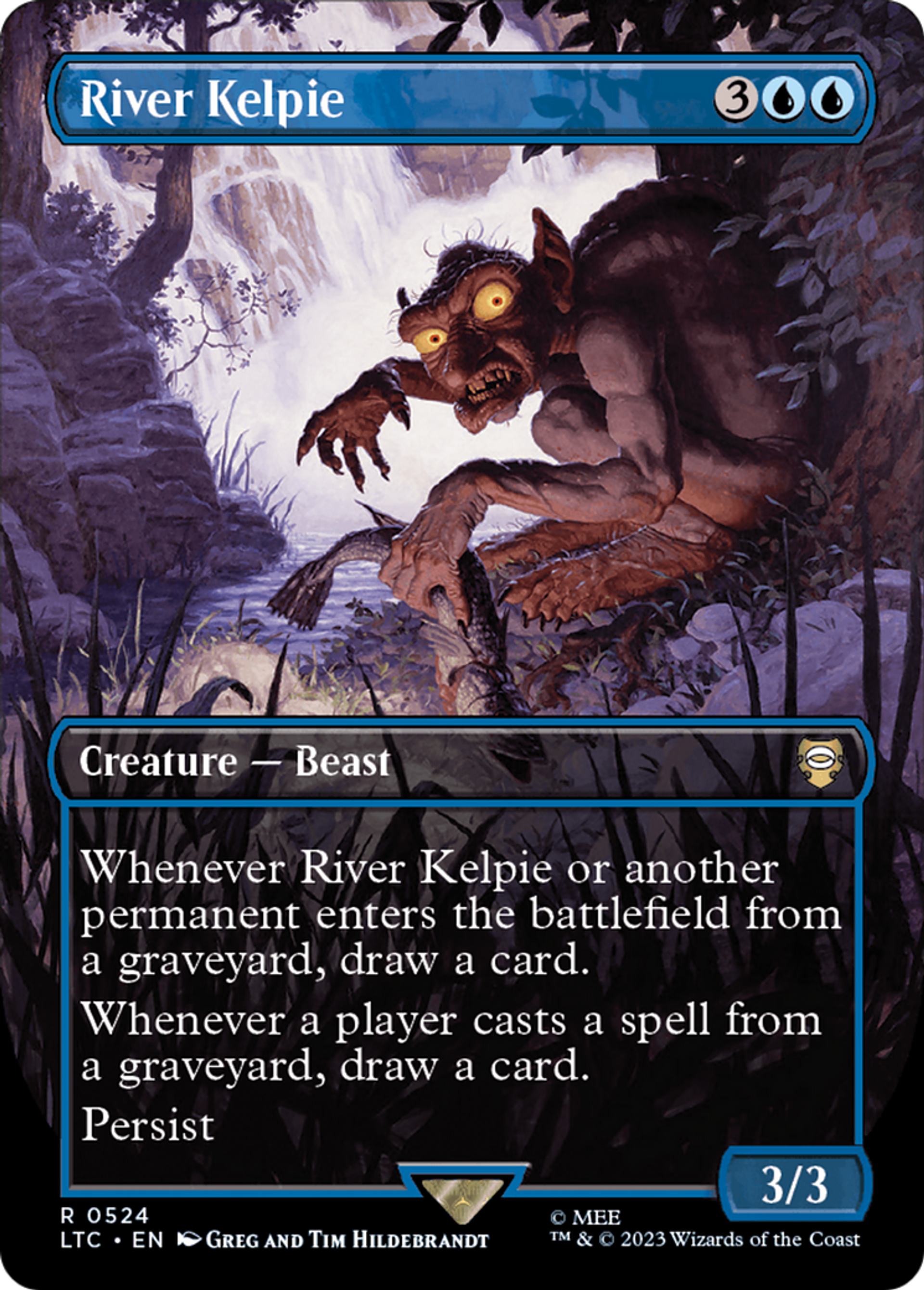 River Kelpie — Tales of Middle-earth Commander — Magic: The Gathering