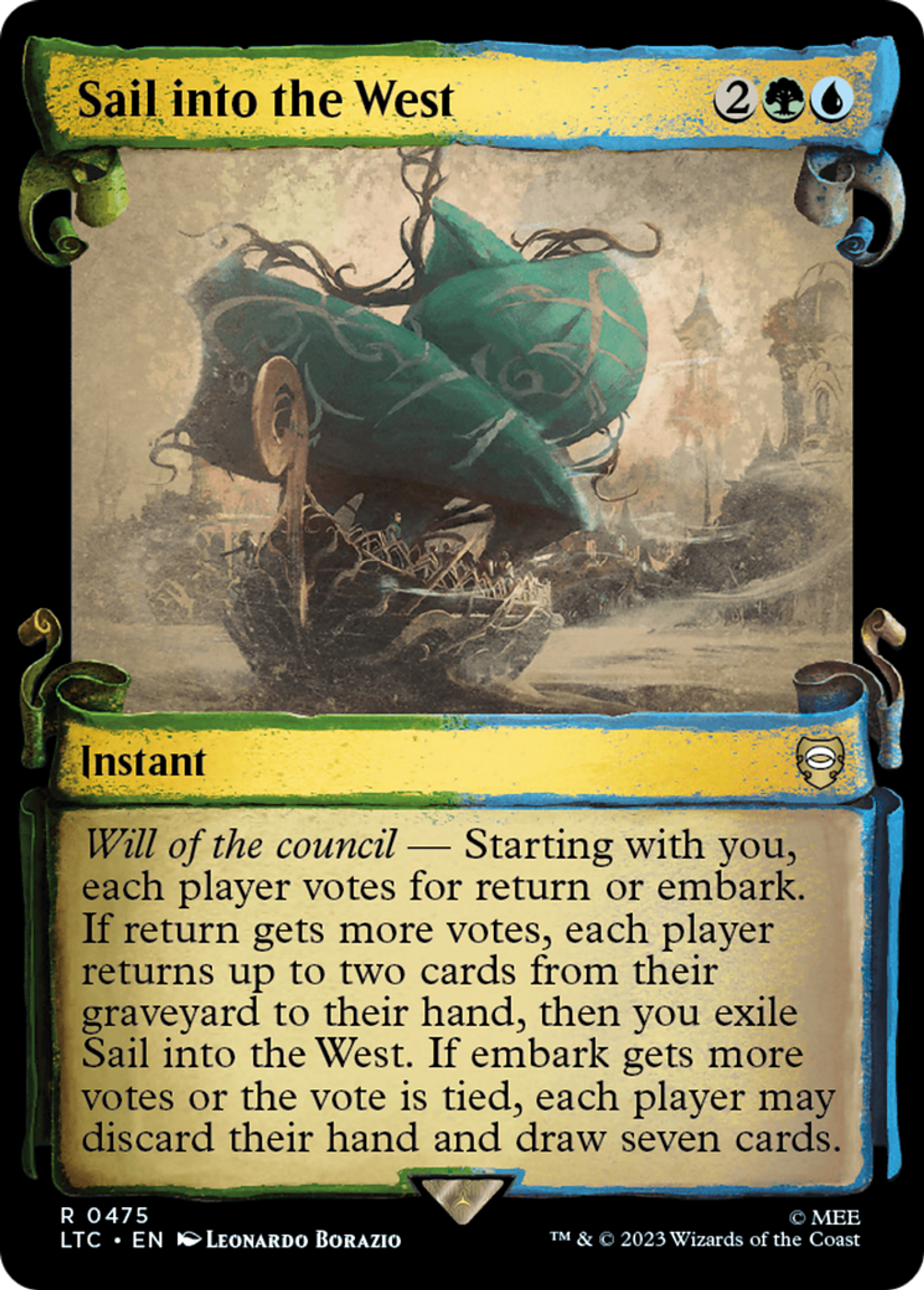 Sail into the West — Tales of Middle-earth Commander — Magic: The Gathering