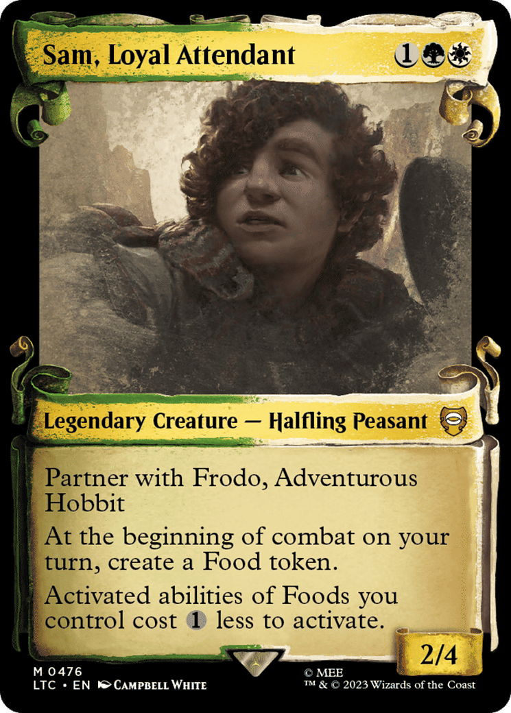 Sam, Loyal Attendant — Tales of Middle-earth Commander — Magic: The Gathering