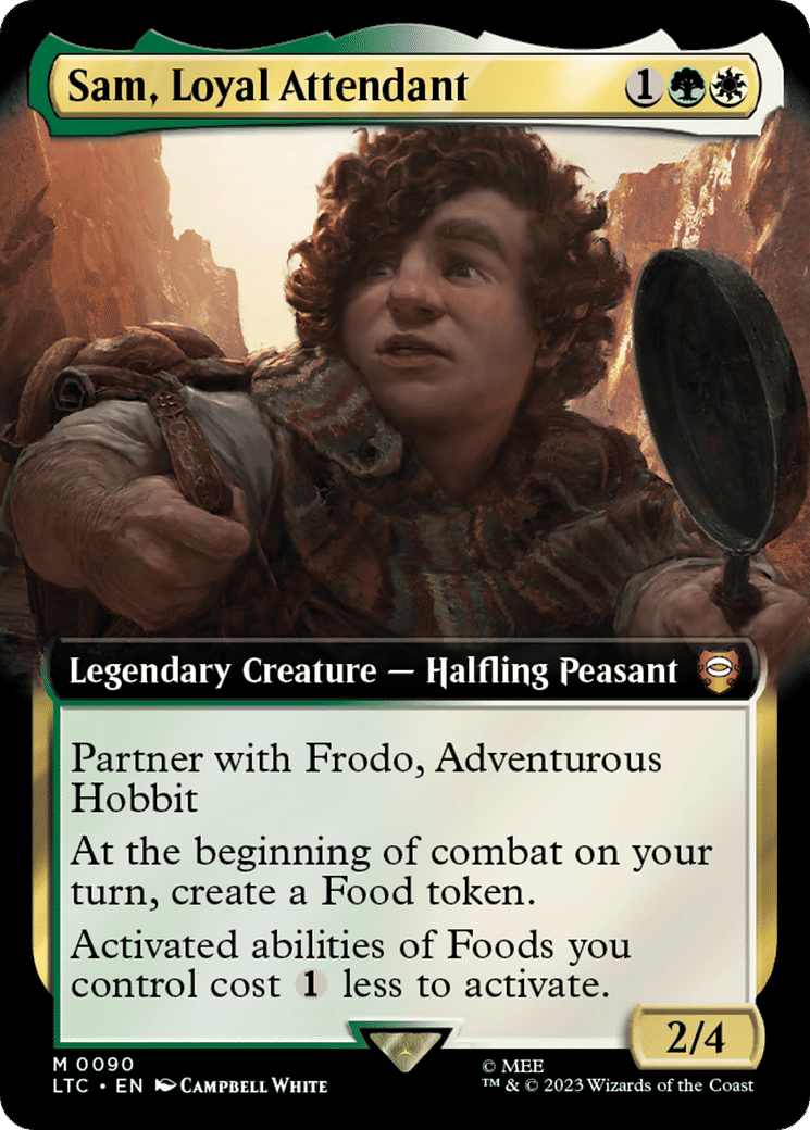 Sam, Loyal Attendant — Tales of Middle-earth Commander — Magic: The Gathering