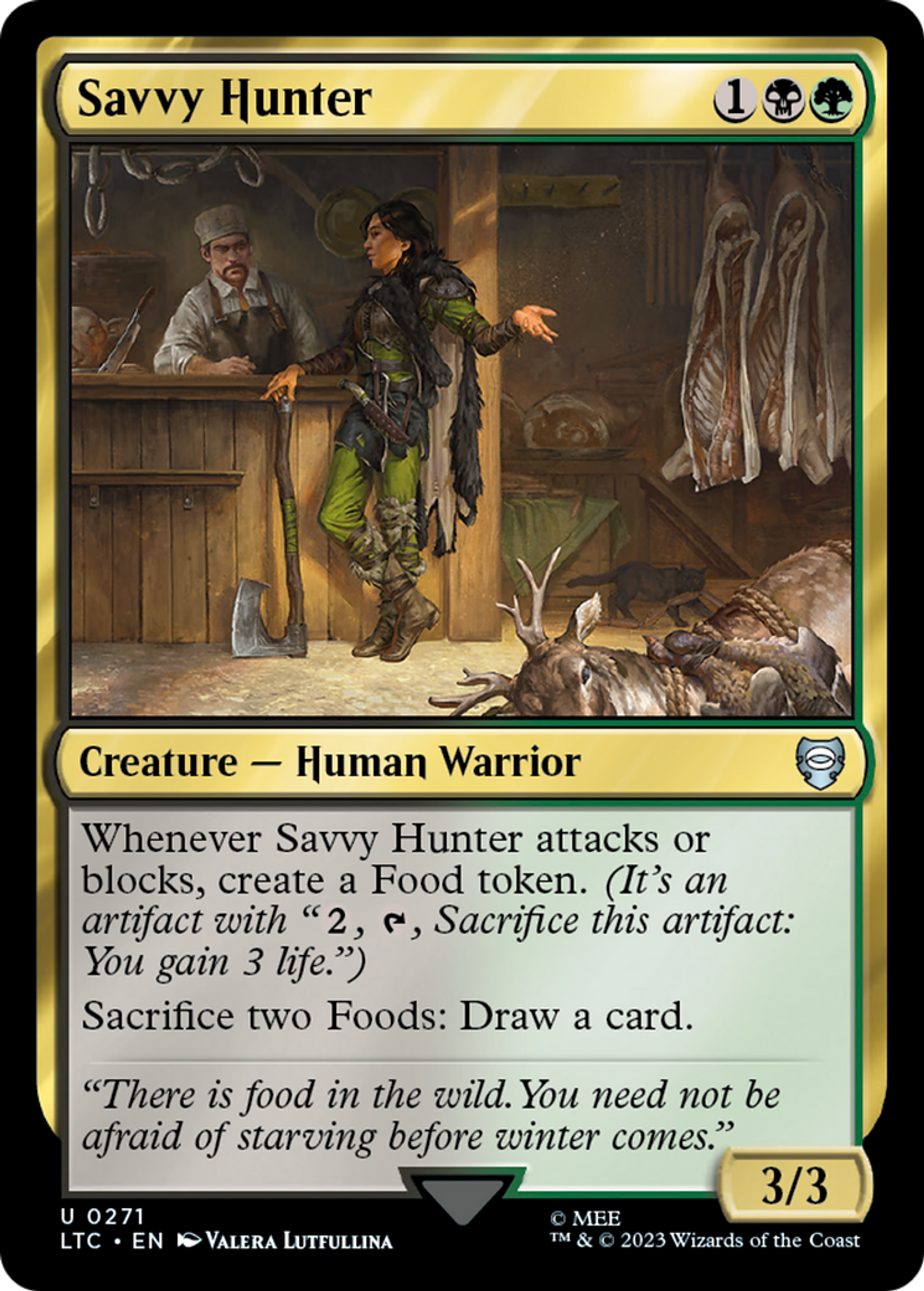 Savvy Hunter — Tales of Middle-earth Commander — Magic: The Gathering