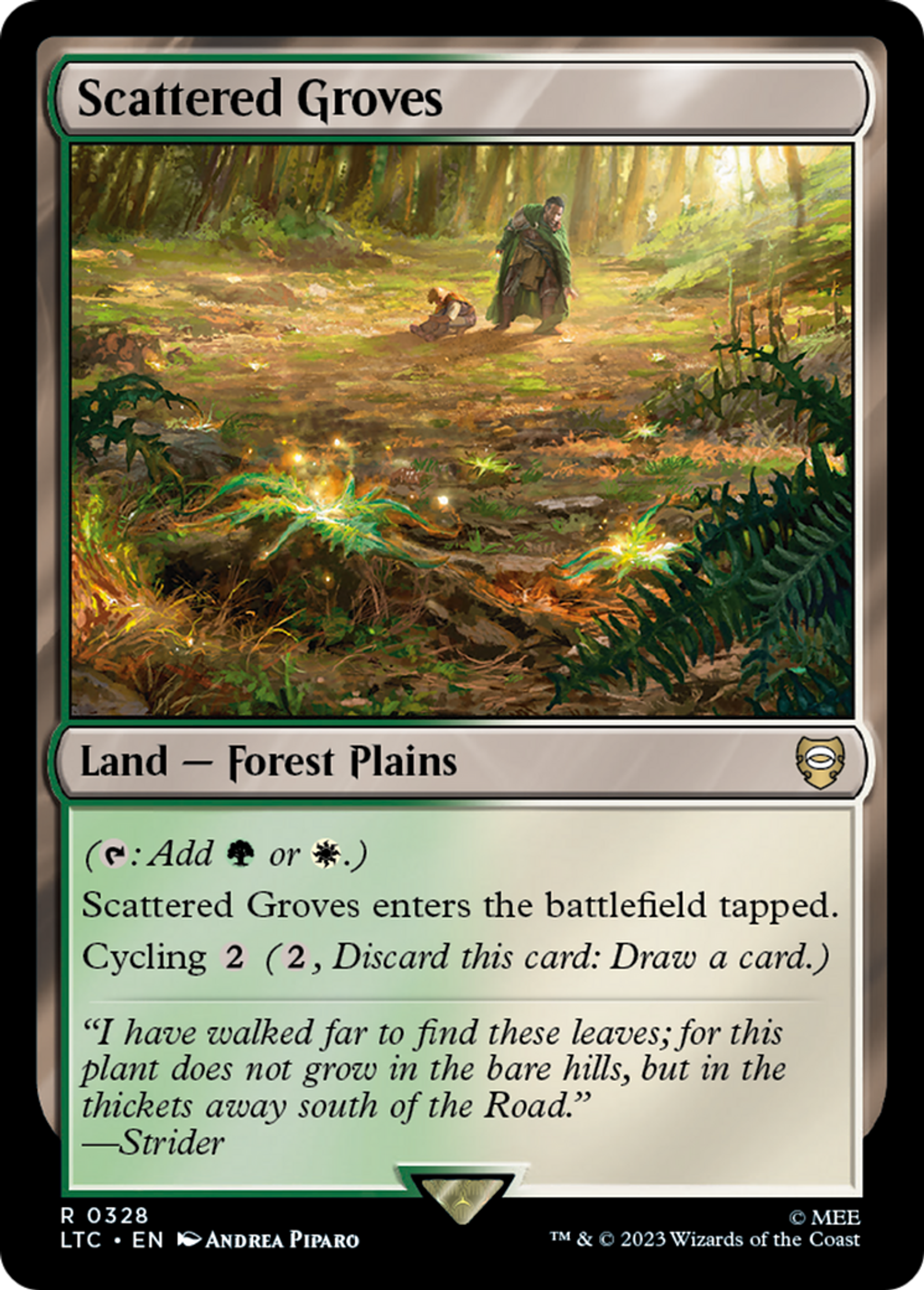 Scattered Groves — Tales of Middle-earth Commander — Magic: The Gathering