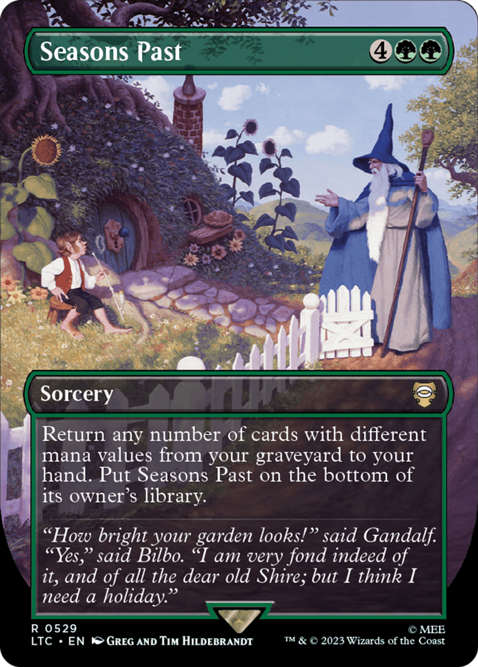 Seasons Past — Tales of Middle-earth Commander — Magic: The Gathering