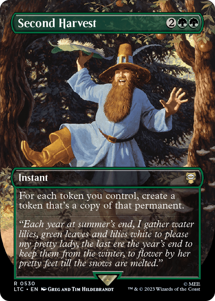 Deuxième récolte — Tales of Middle-earth Commander — Magic: The Gathering