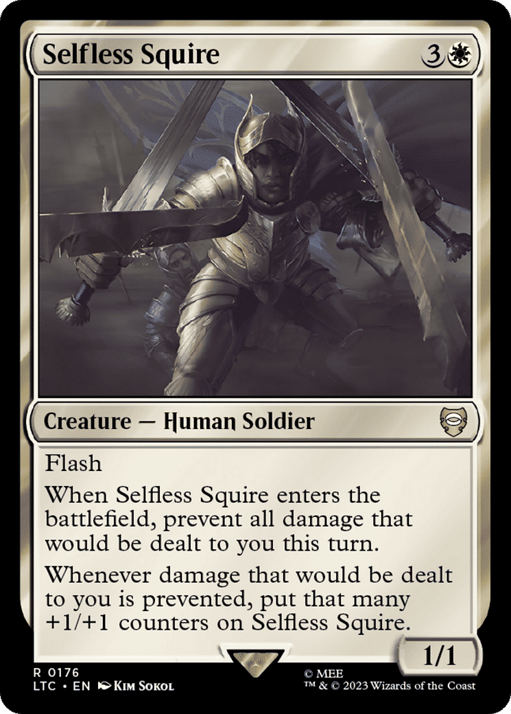 Selfless Squire — Tales of Middle-earth Commander — Magic: The Gathering
