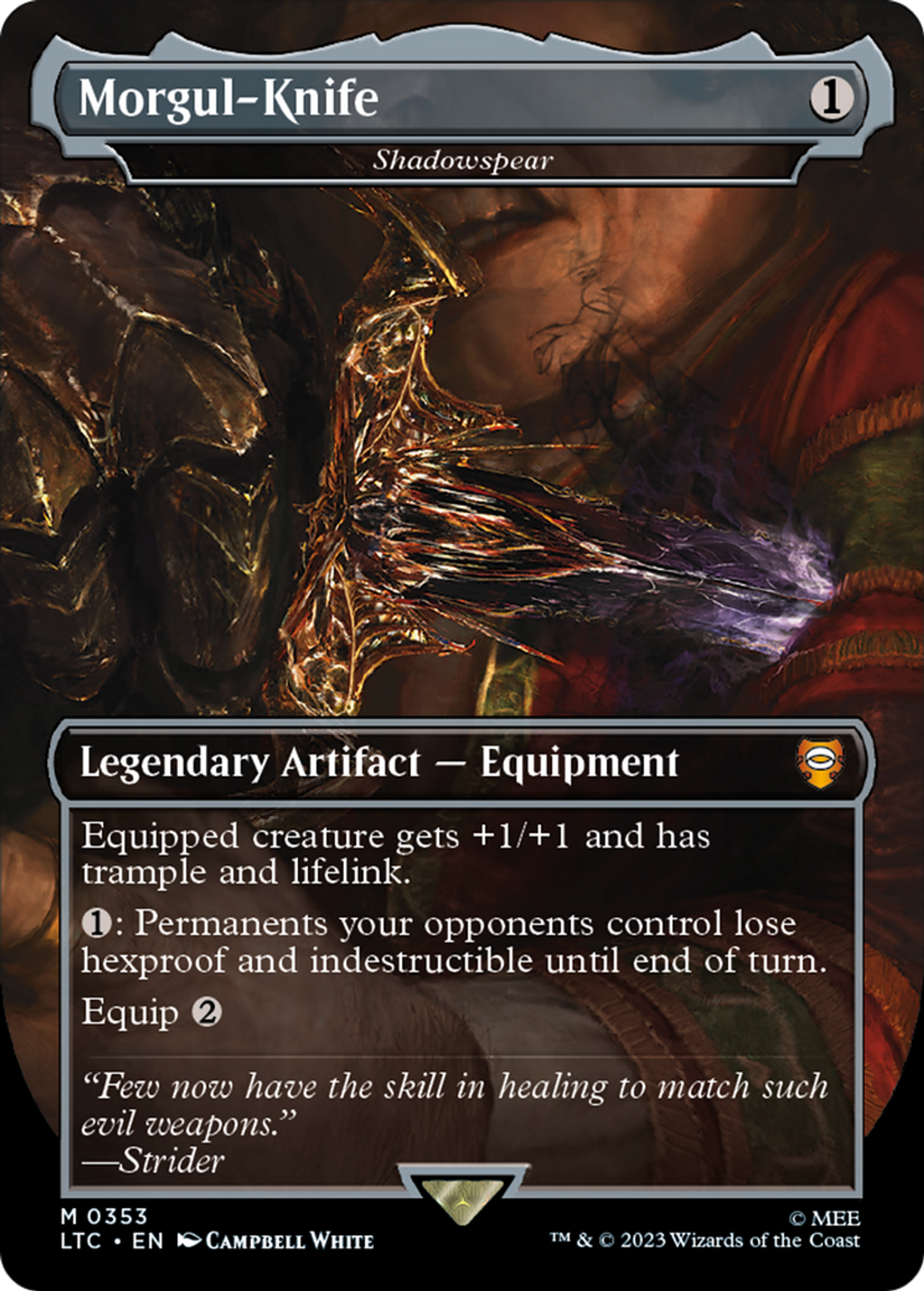 Shadowspear — Tales of Middle-earth Commander — Magic: The Gathering