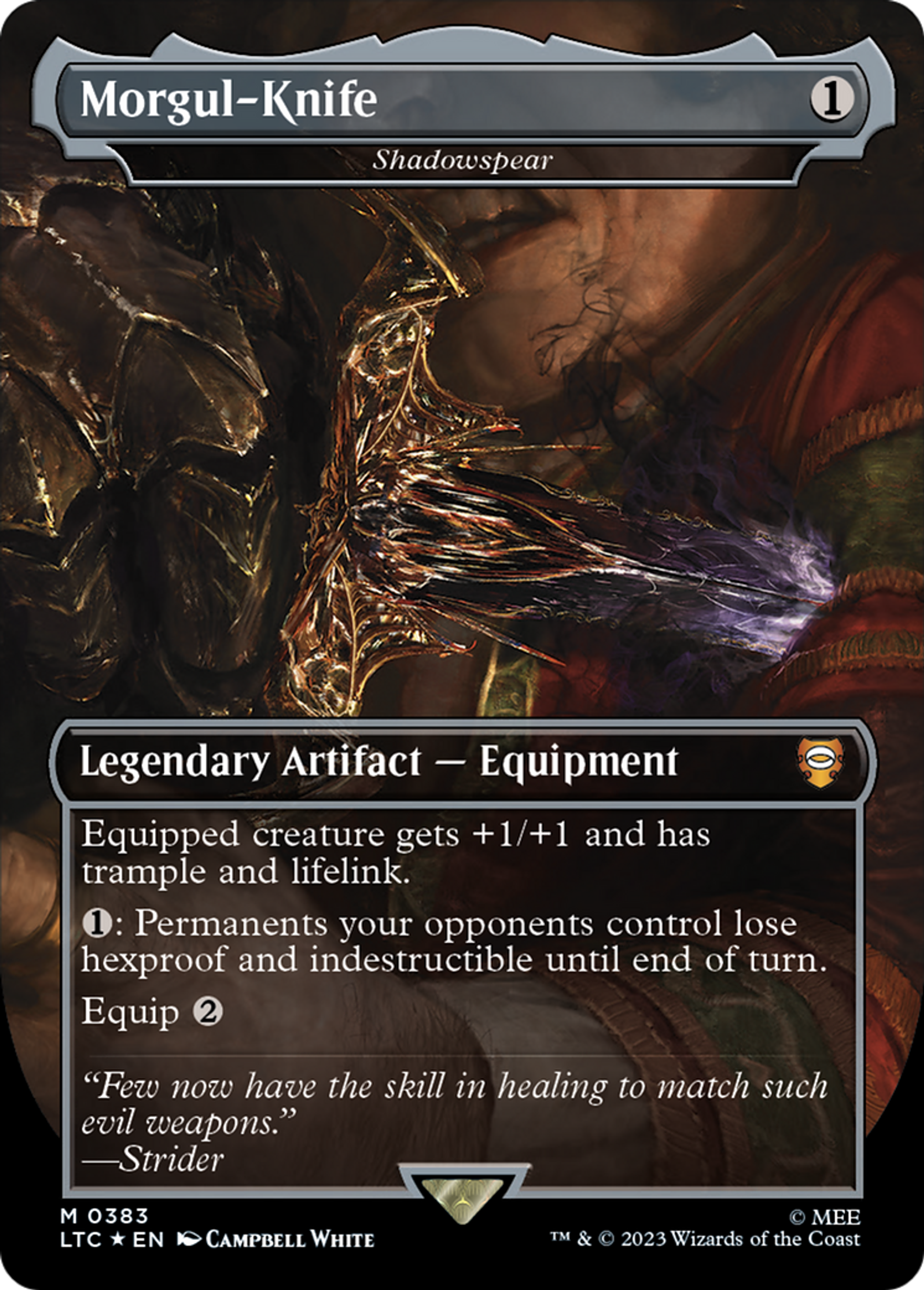 Shadowspear — Tales of Middle-earth Commander — Magic: The Gathering