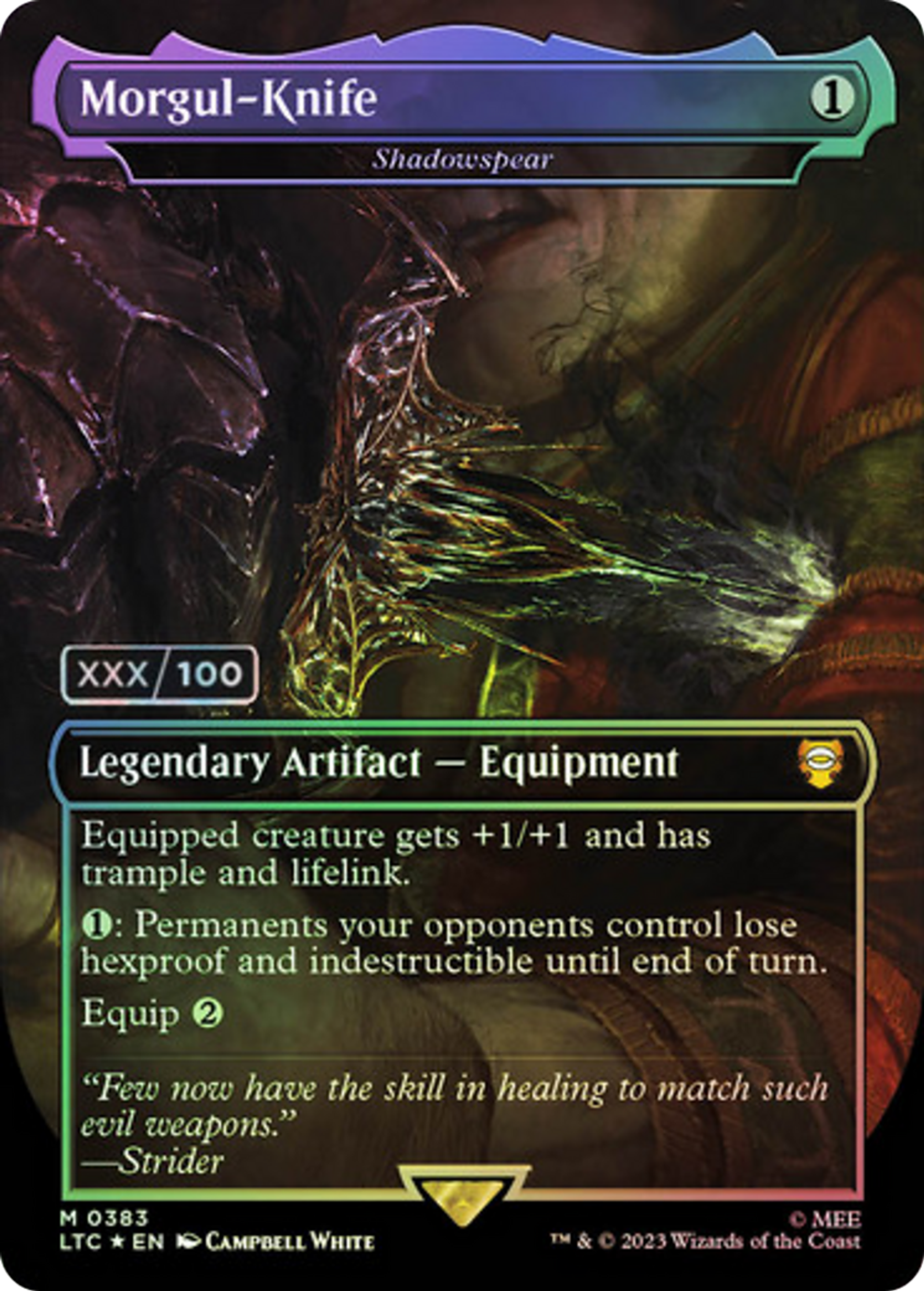 Shadowspear — Tales of Middle-earth Commander — Magic: The Gathering