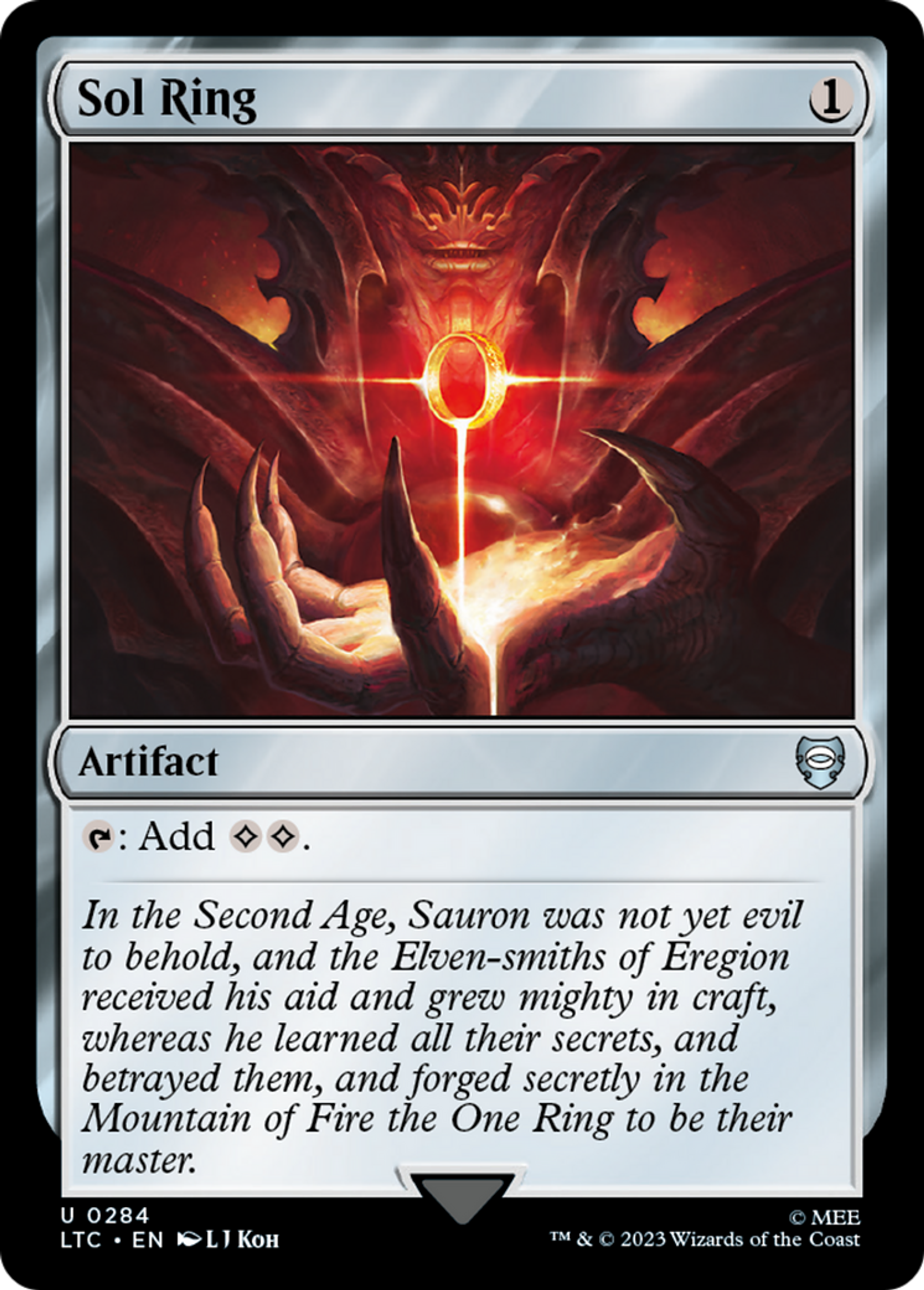 Sol Ring — Tales of Middle-earth Commander — Magic: The Gathering