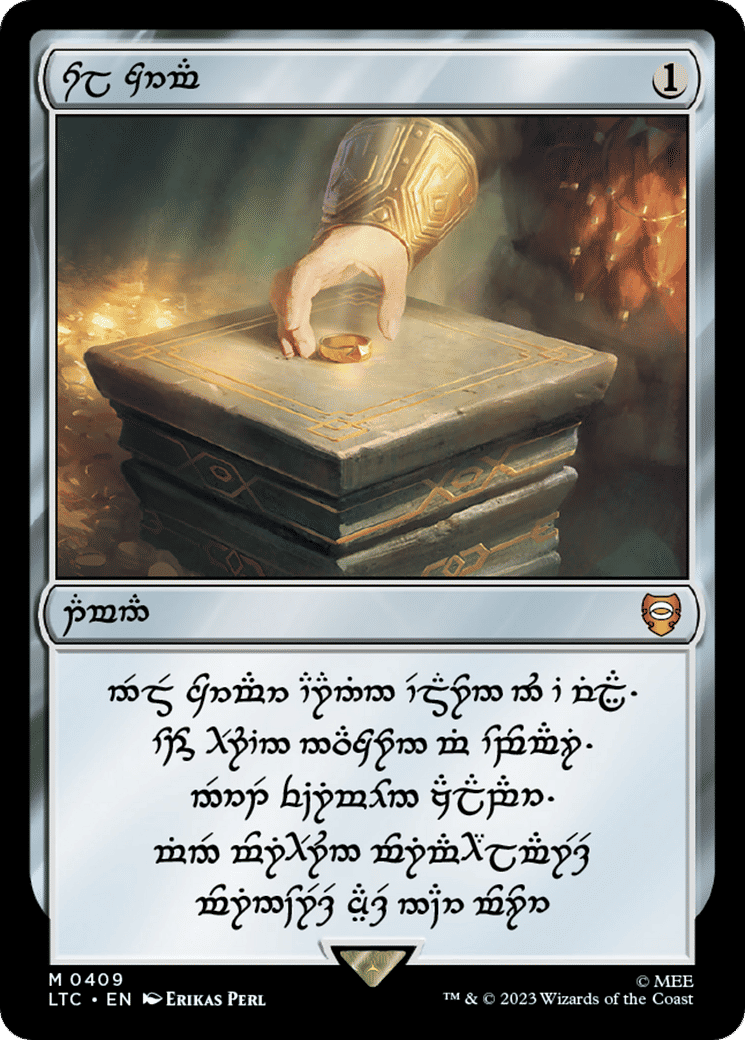 Anneau solaire — Tales of Middle-earth Commander — Magic: The Gathering