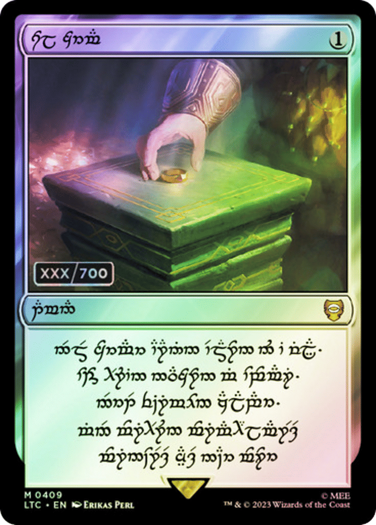 Anneau solaire — Tales of Middle-earth Commander — Magic: The Gathering