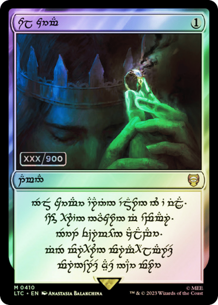 Anneau solaire — Tales of Middle-earth Commander — Magic: The Gathering