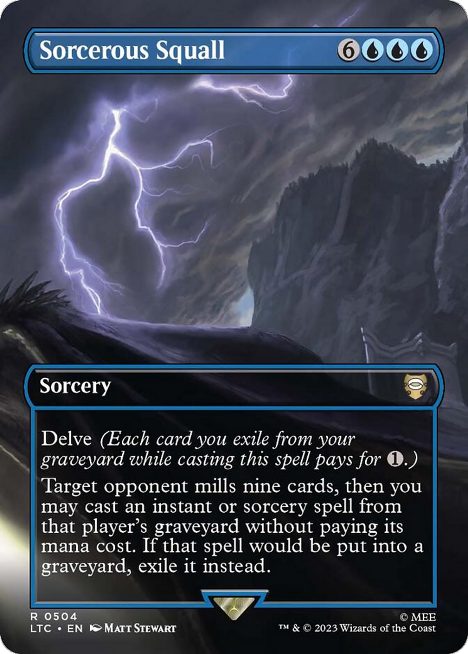 Sorcerous Squall — Tales of Middle-earth Commander — Magic: The Gathering