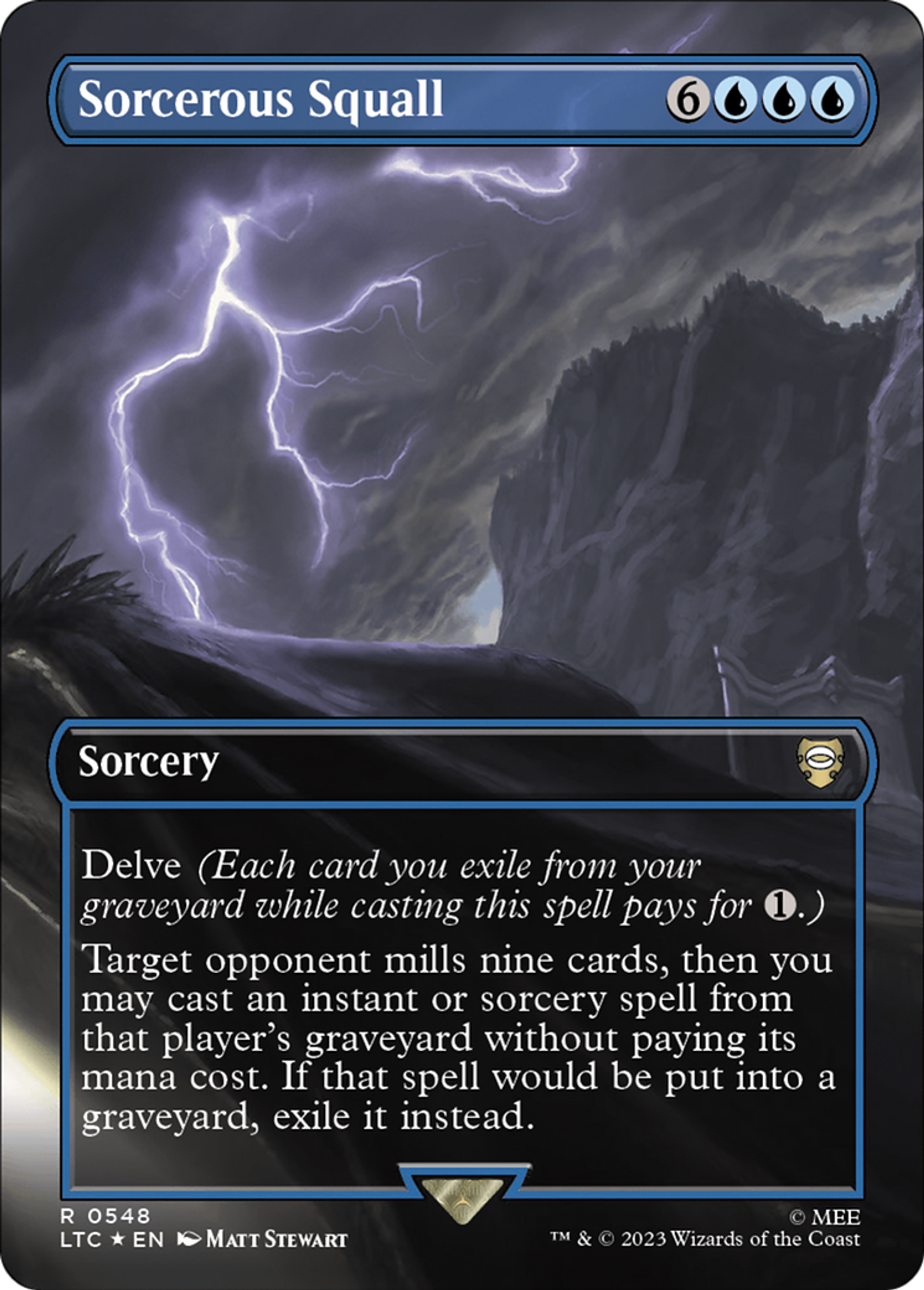 Sorcerous Squall — Tales of Middle-earth Commander — Magic: The Gathering