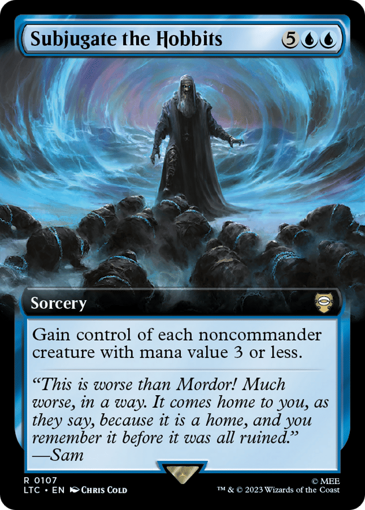Subjugate the Hobbits — Tales of Middle-earth Commander — Magic: The Gathering